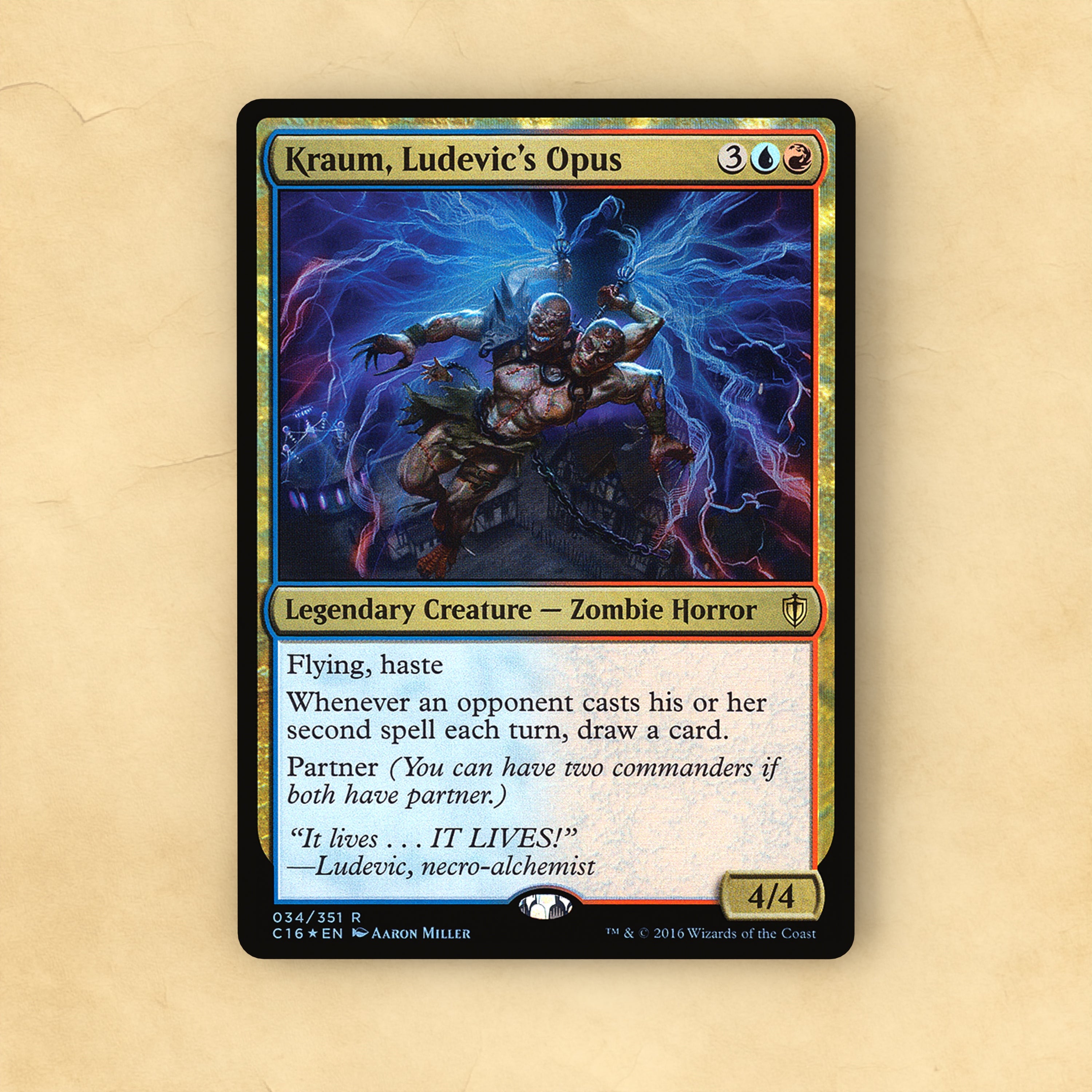 Kraum, Ludevic's Opus MTG Proxy