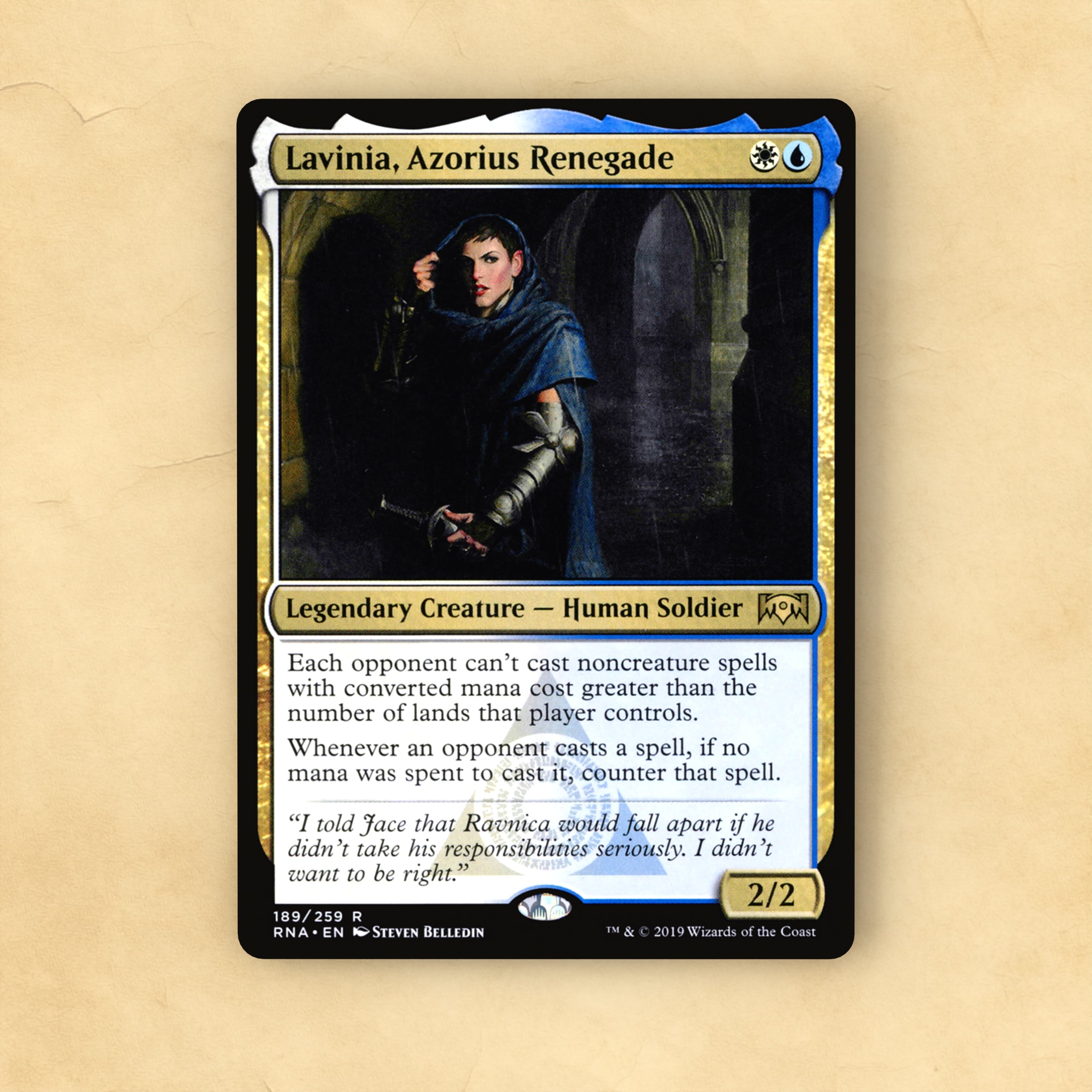 Lavinia, Azorius Renegade MTG Proxy