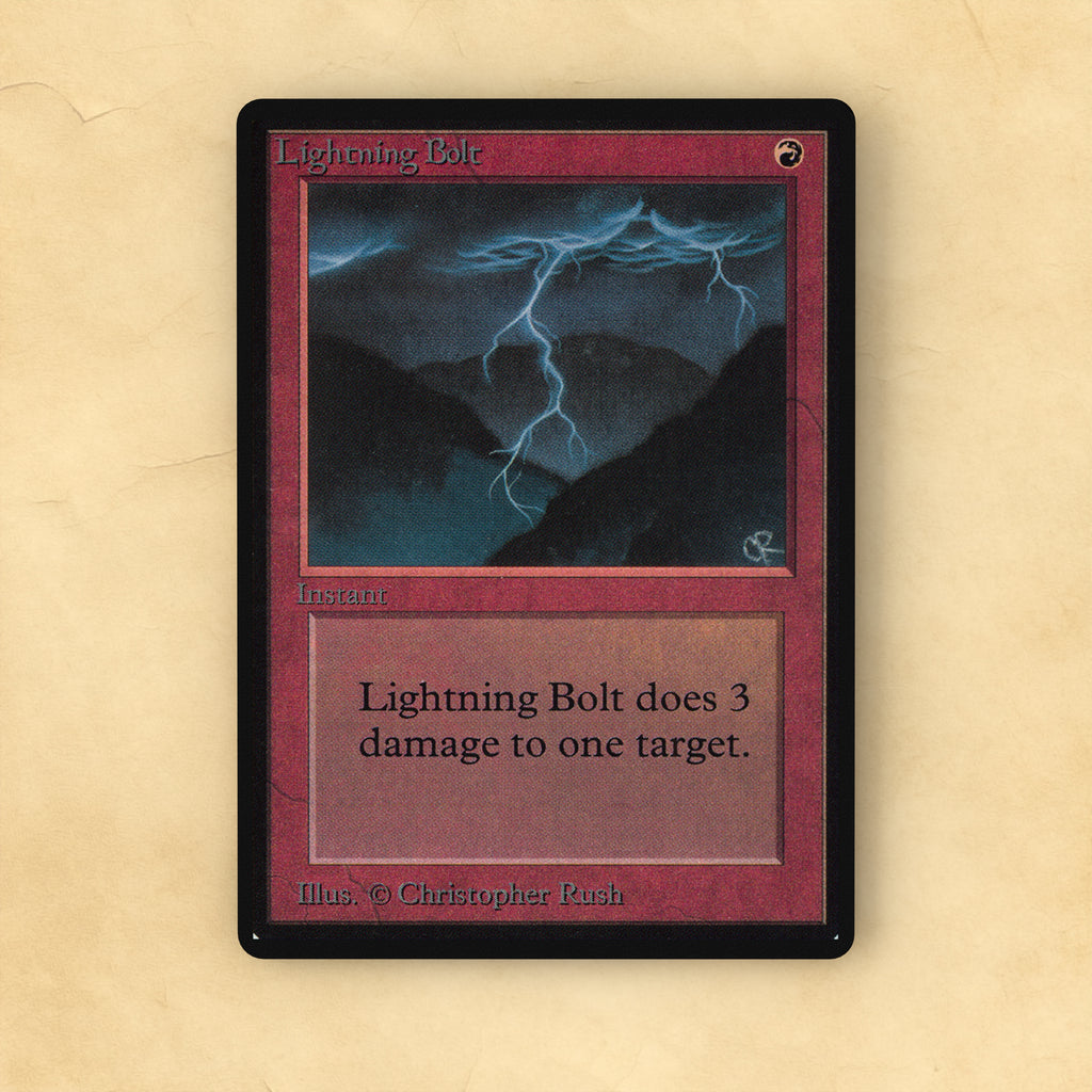 Lightning Bolt MTG Proxy