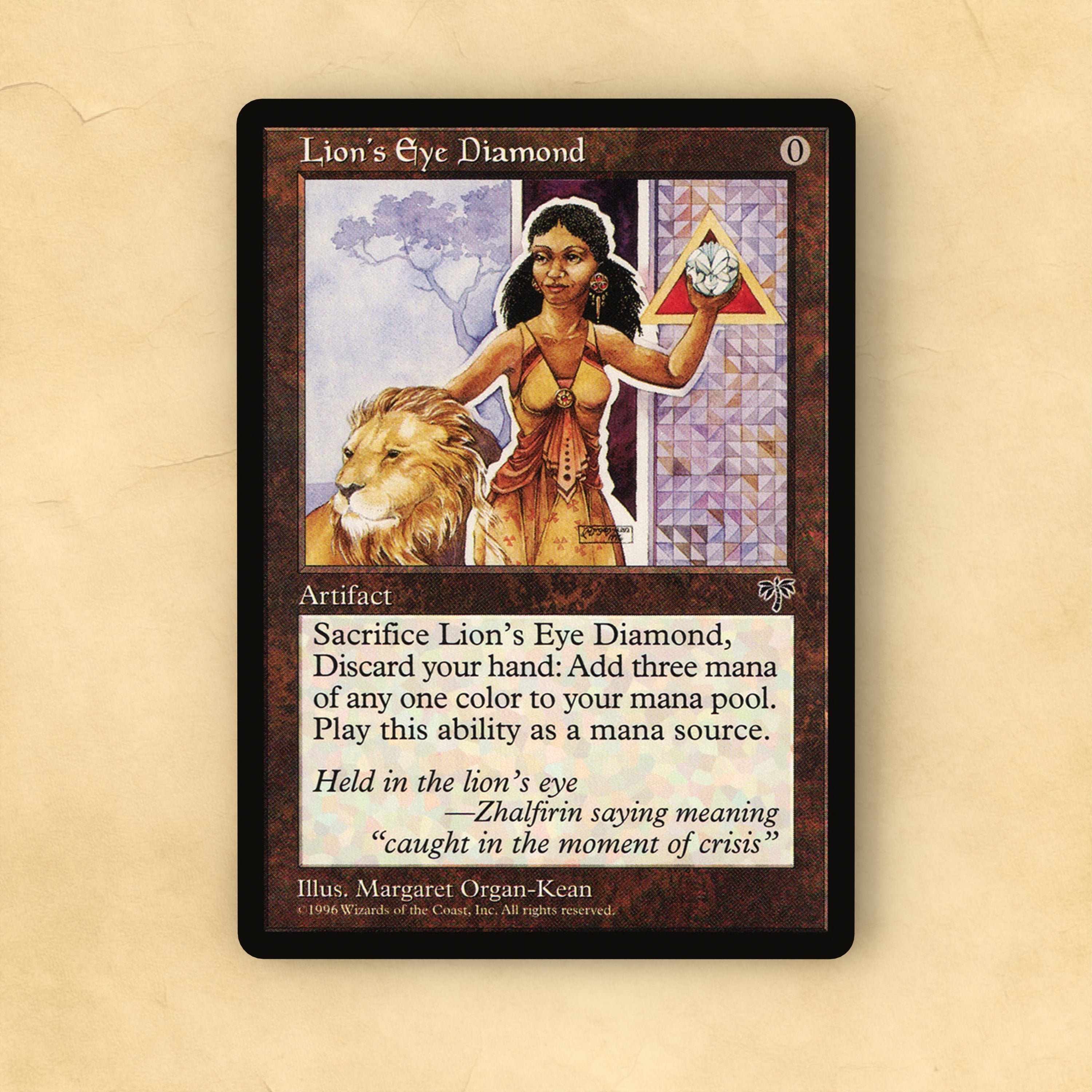 Lion's Eye Diamond MTG Proxy – Gilded Goblet