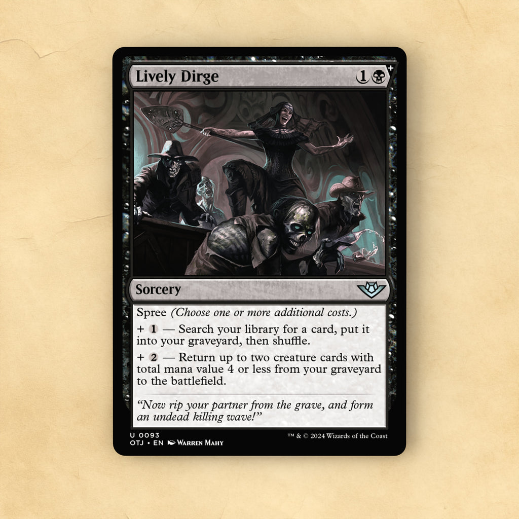 Lively Dirge MTG Proxy