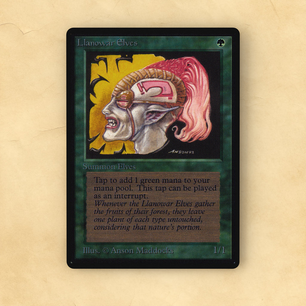 Llanowar Elves MTG Proxy