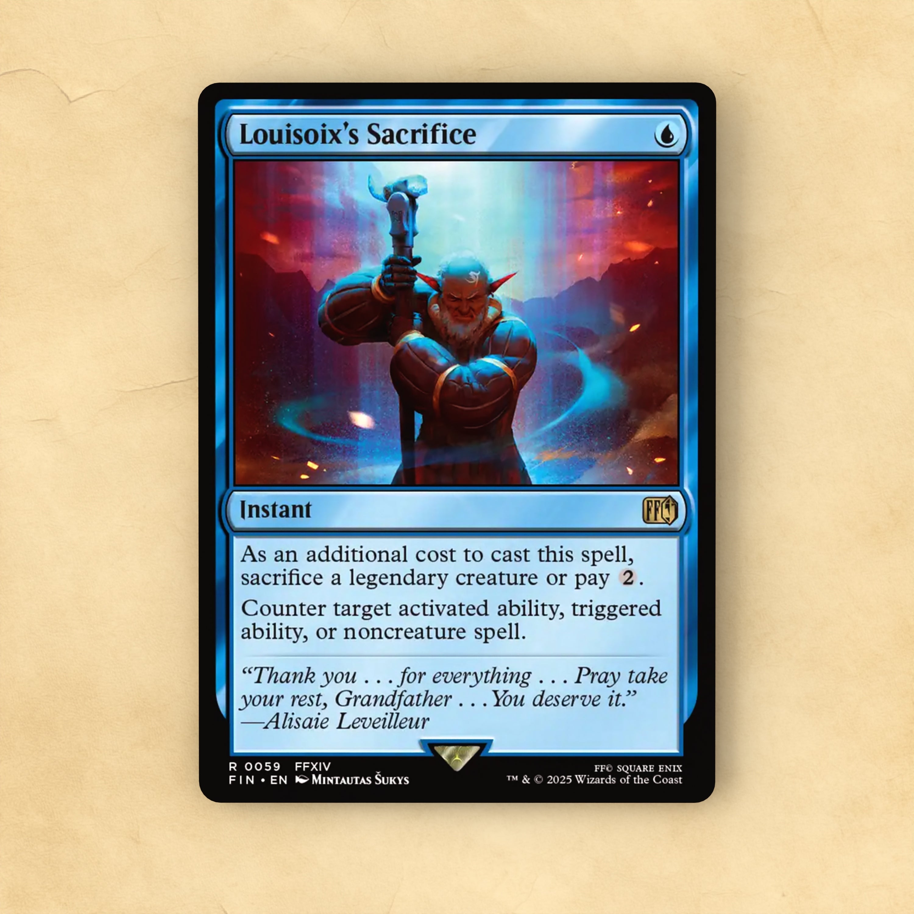 Louisoix's Sacrifice MTG Proxy