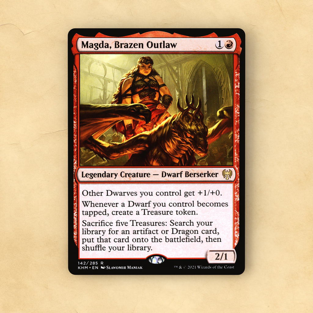 Magda, Brazen Outlaw MTG Proxy