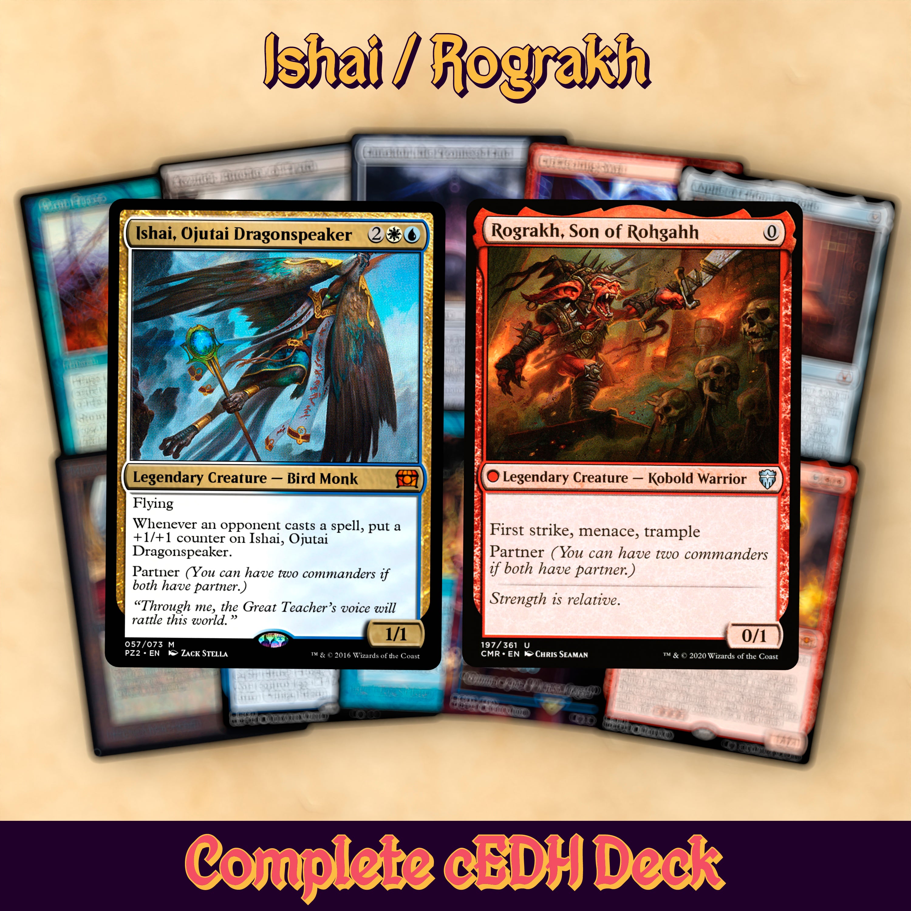 Rograkh, Ishai cEDH MTG Proxy Deck