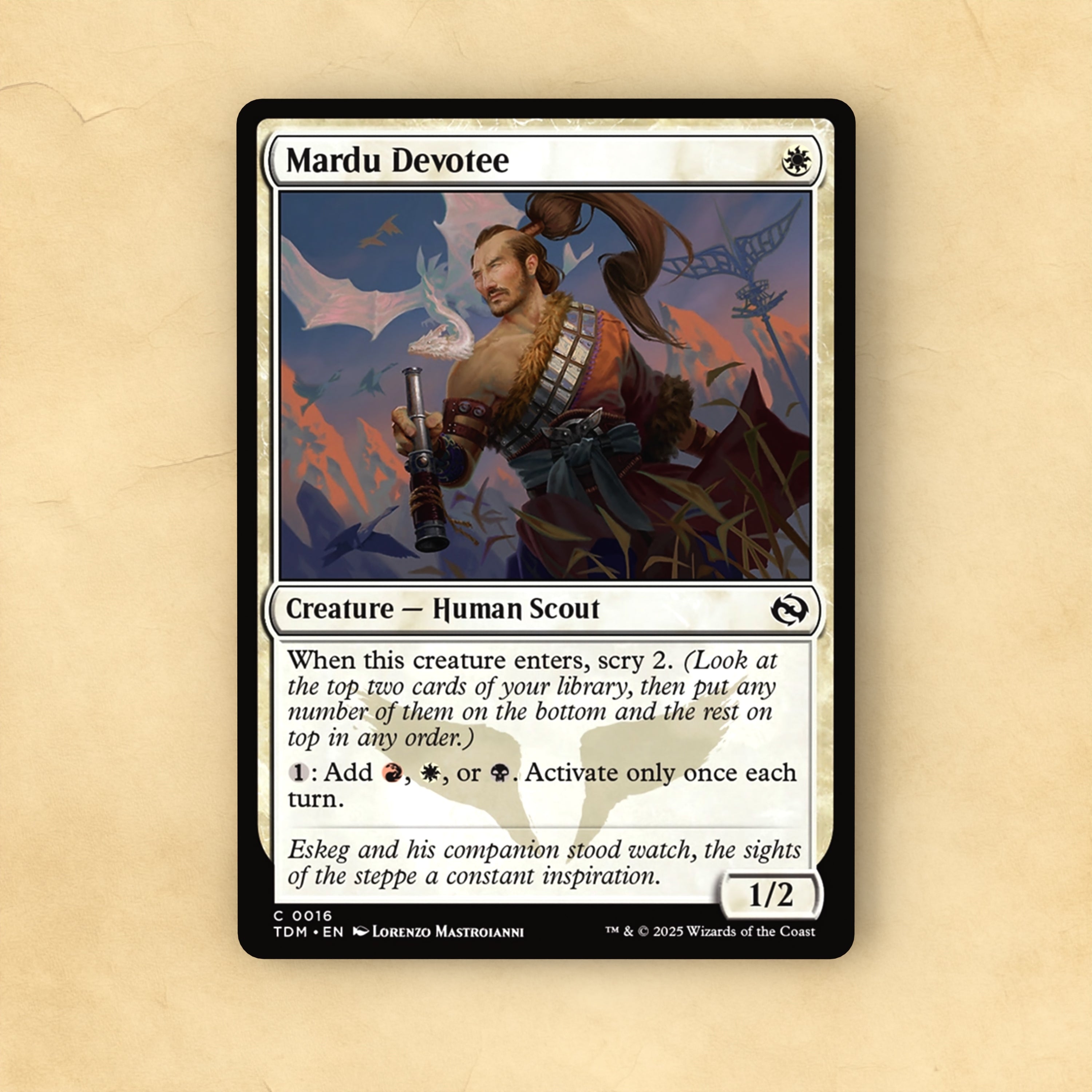 Mardu Devotee MTG Proxy