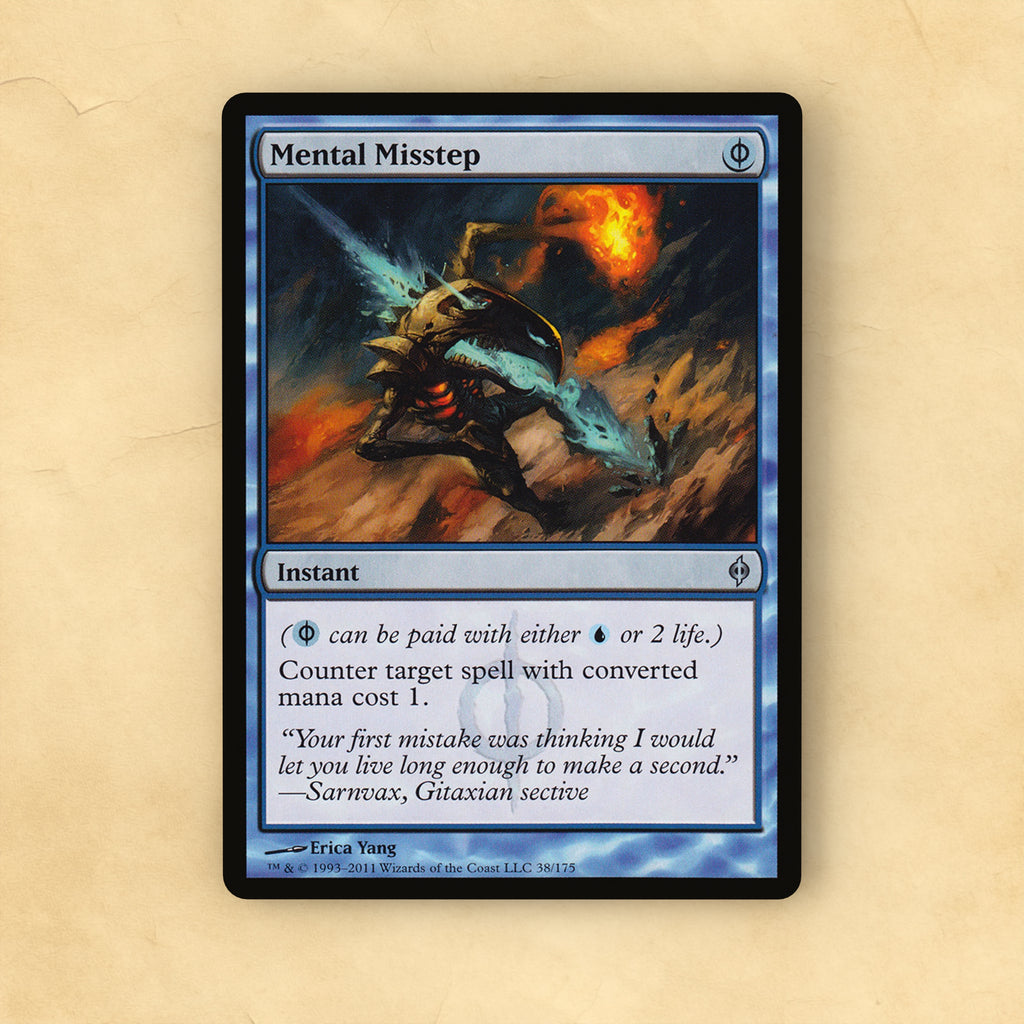 Mental Misstep MTG Proxy