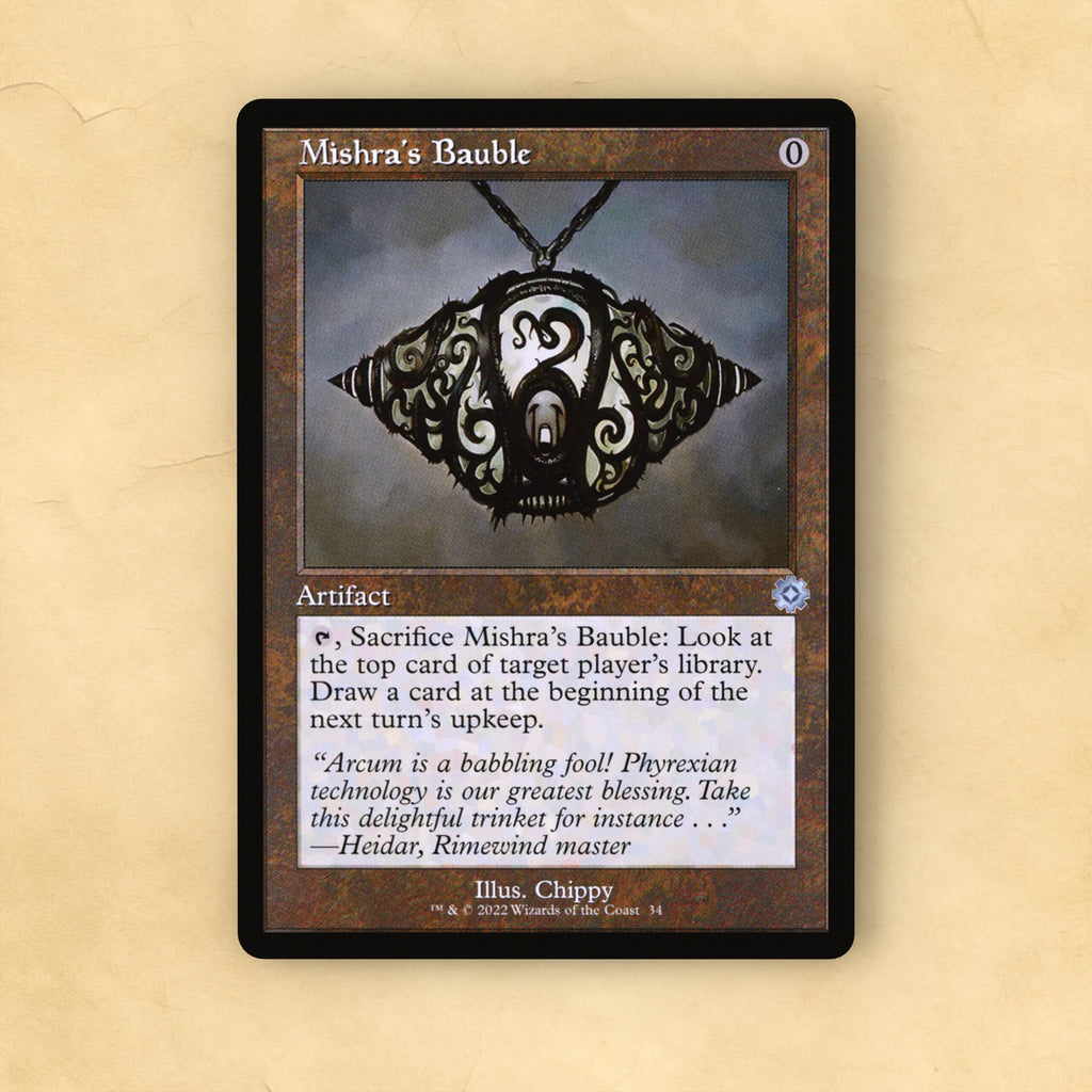 Mishra's Bauble MTG Proxy