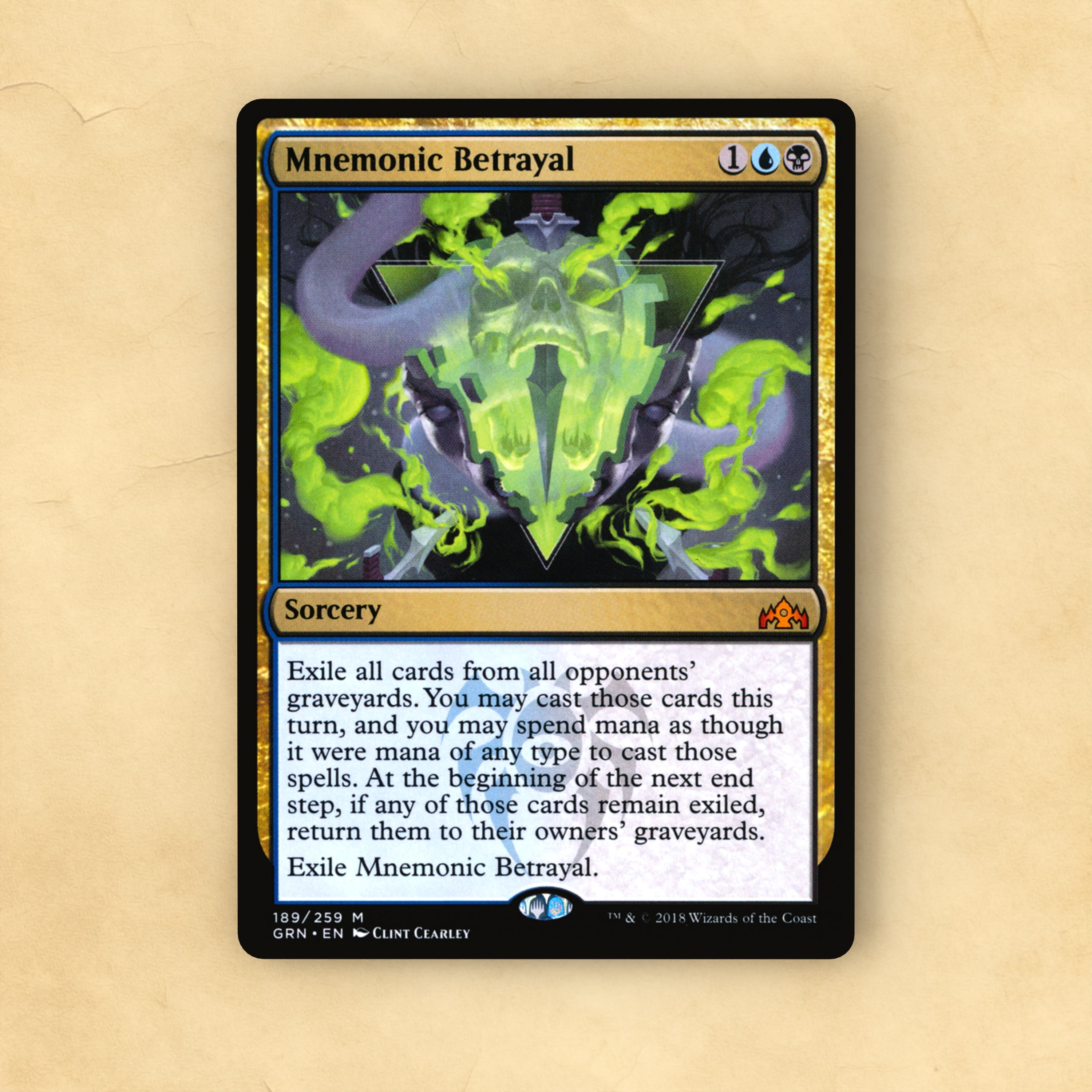 Mnemonic Betrayal MTG Proxy
