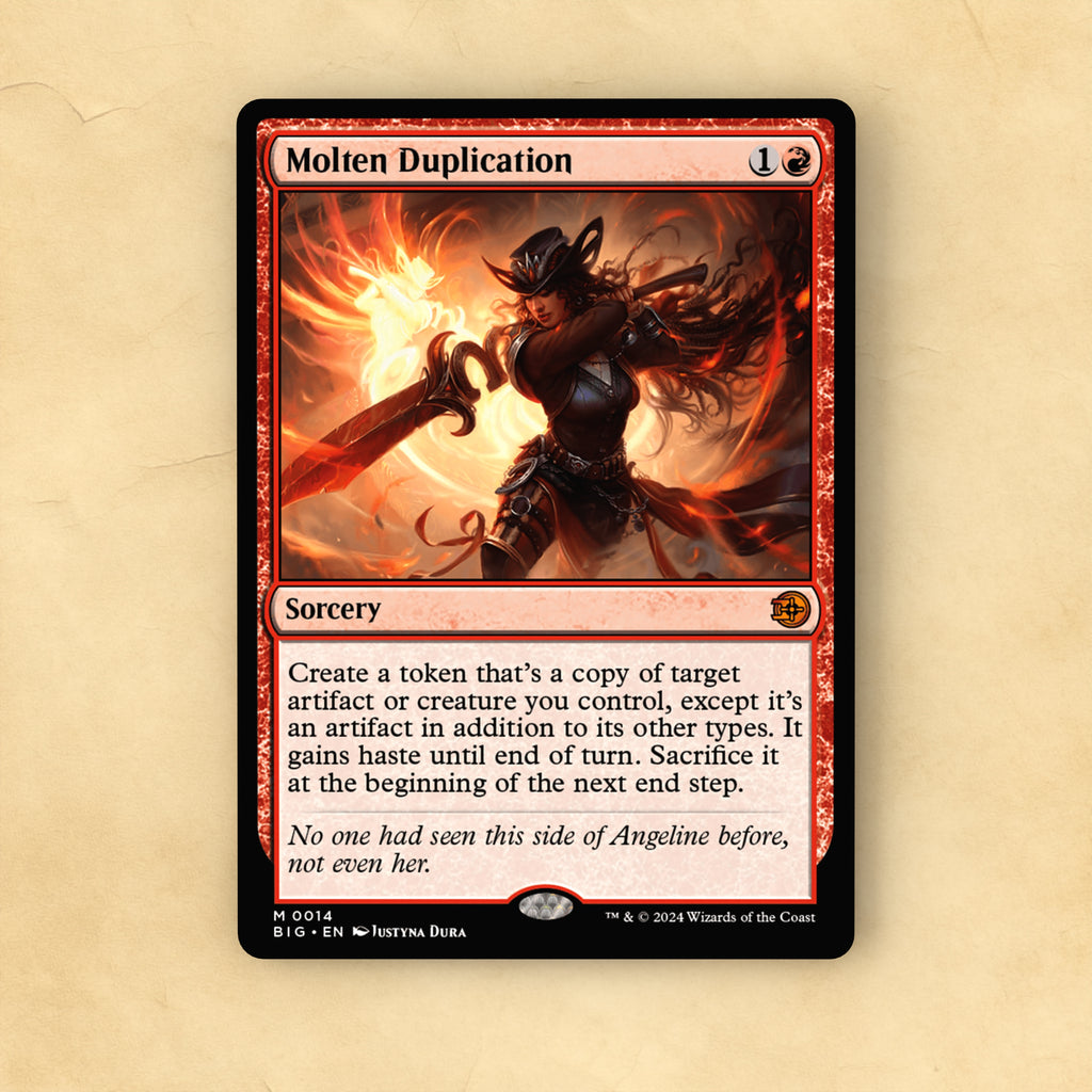 Molten Duplication MTG Proxy