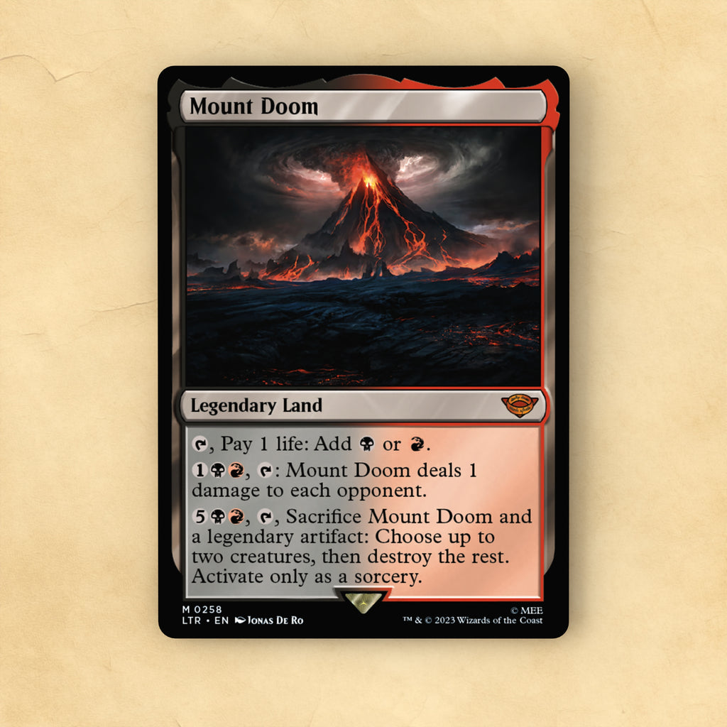 Mount Doom MTG Proxy