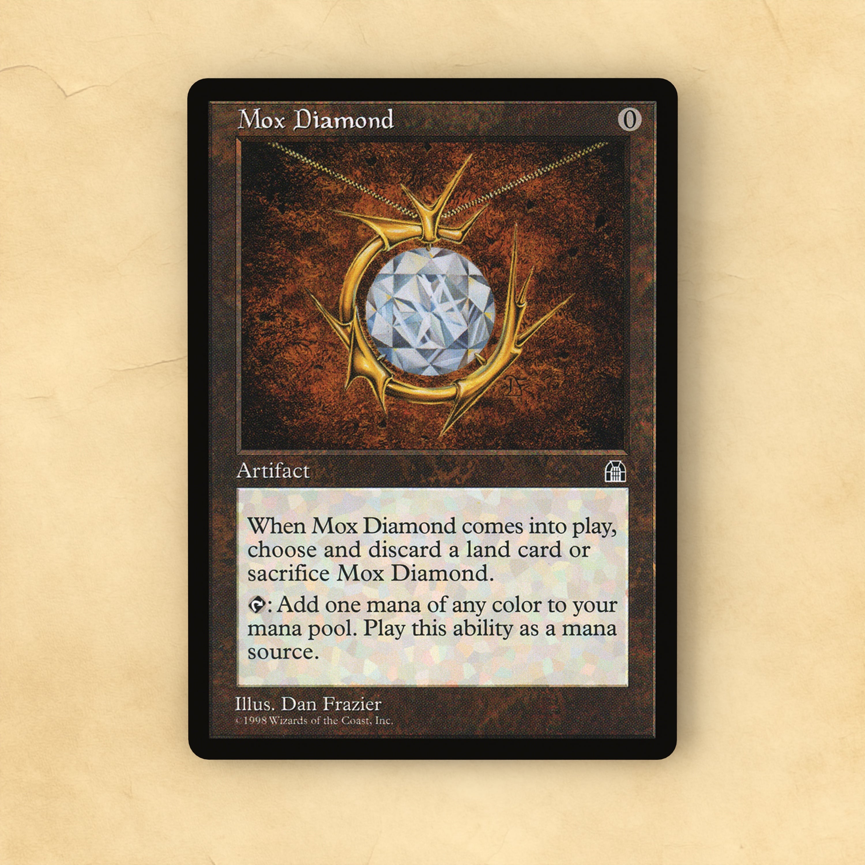 MTG　モックス・ダイアモンド アーティファクト MTG Mox Diamond アーティファクト MTG モックス・ダイアモンド⁄Mox