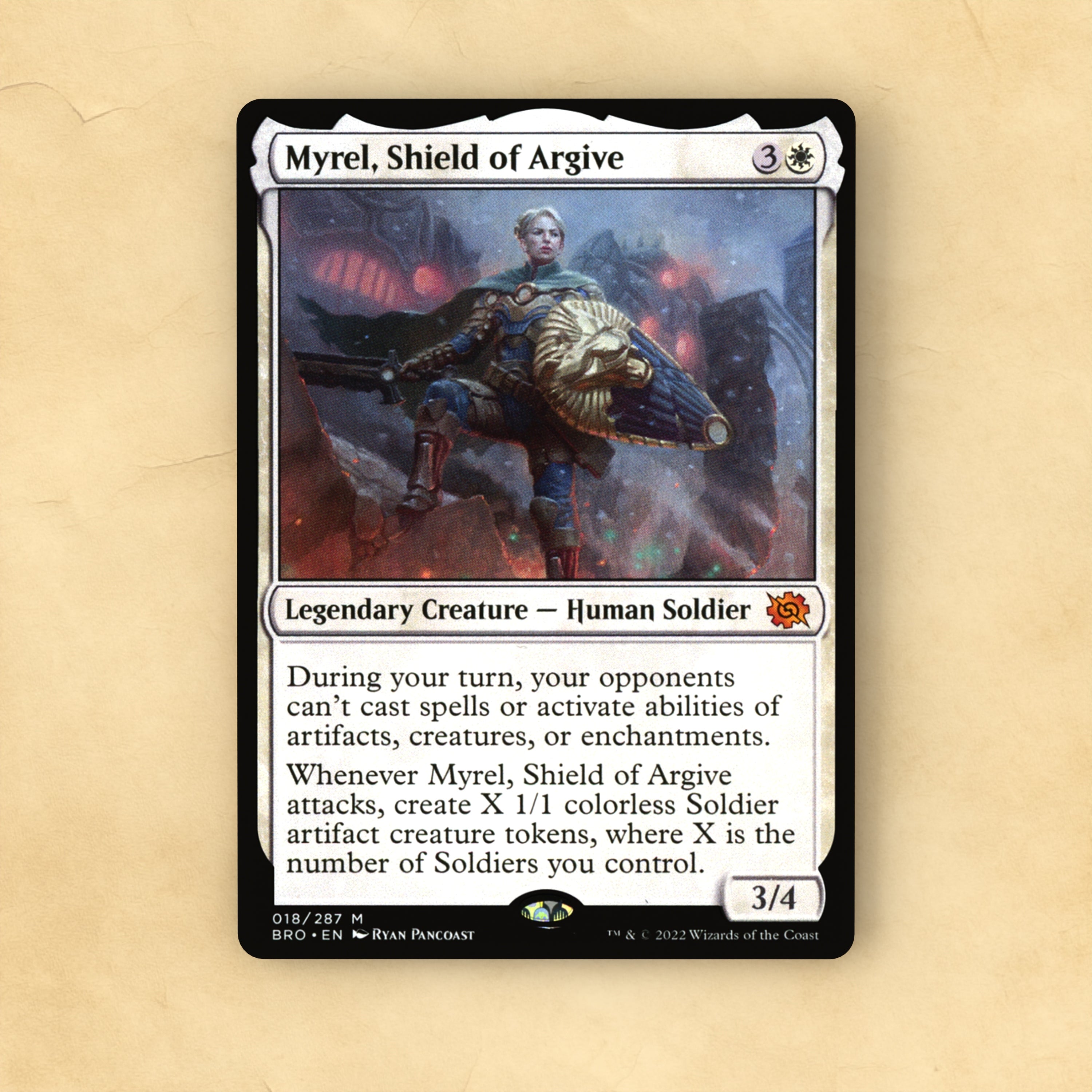 Myrel, Shield of Argive MTG Proxy