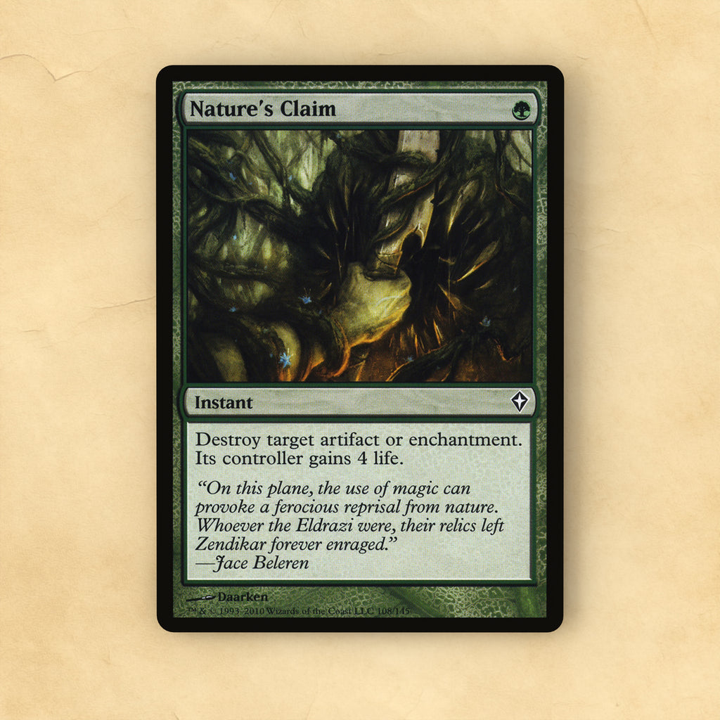 Nature's Claim MTG Proxy