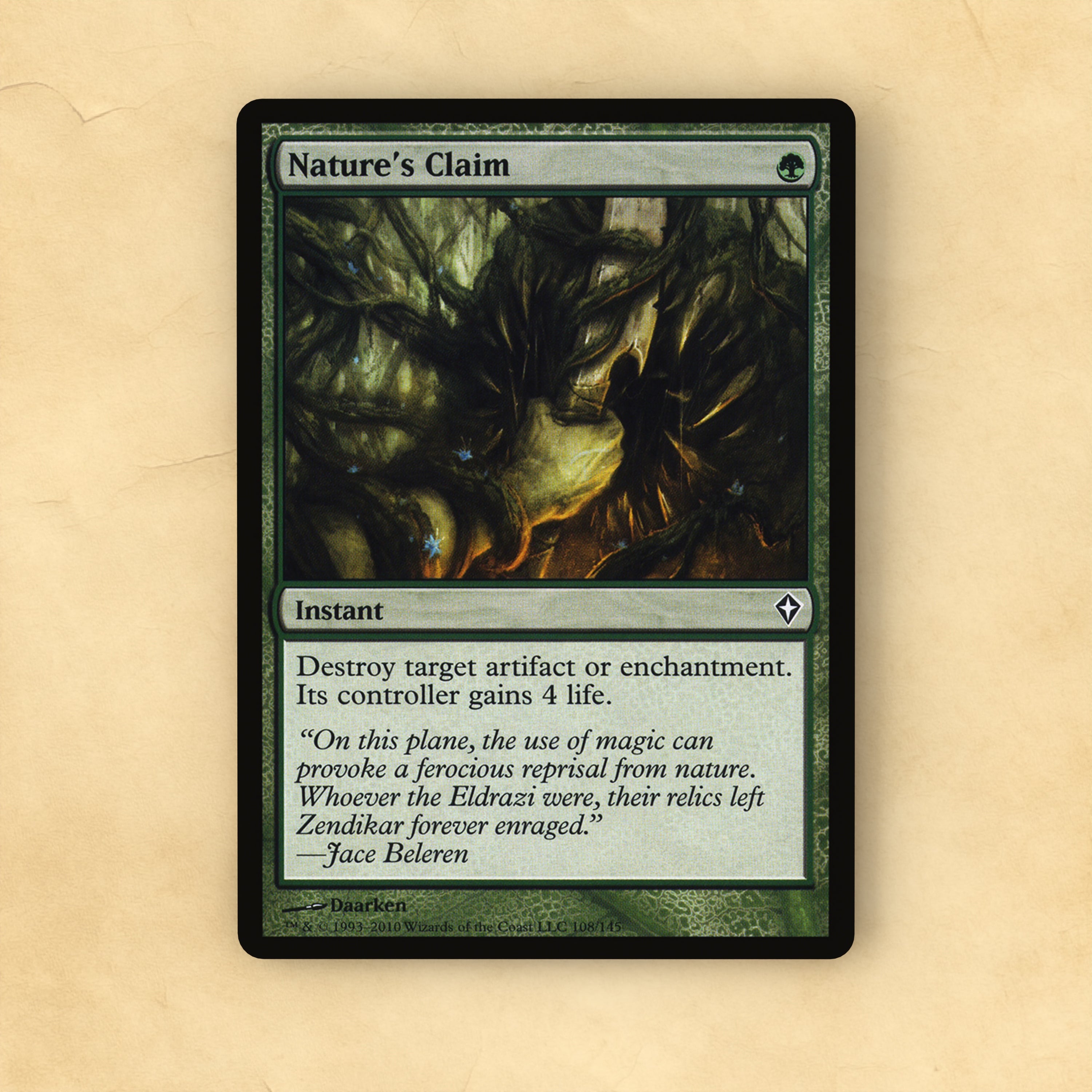 Nature's Claim MTG Proxy