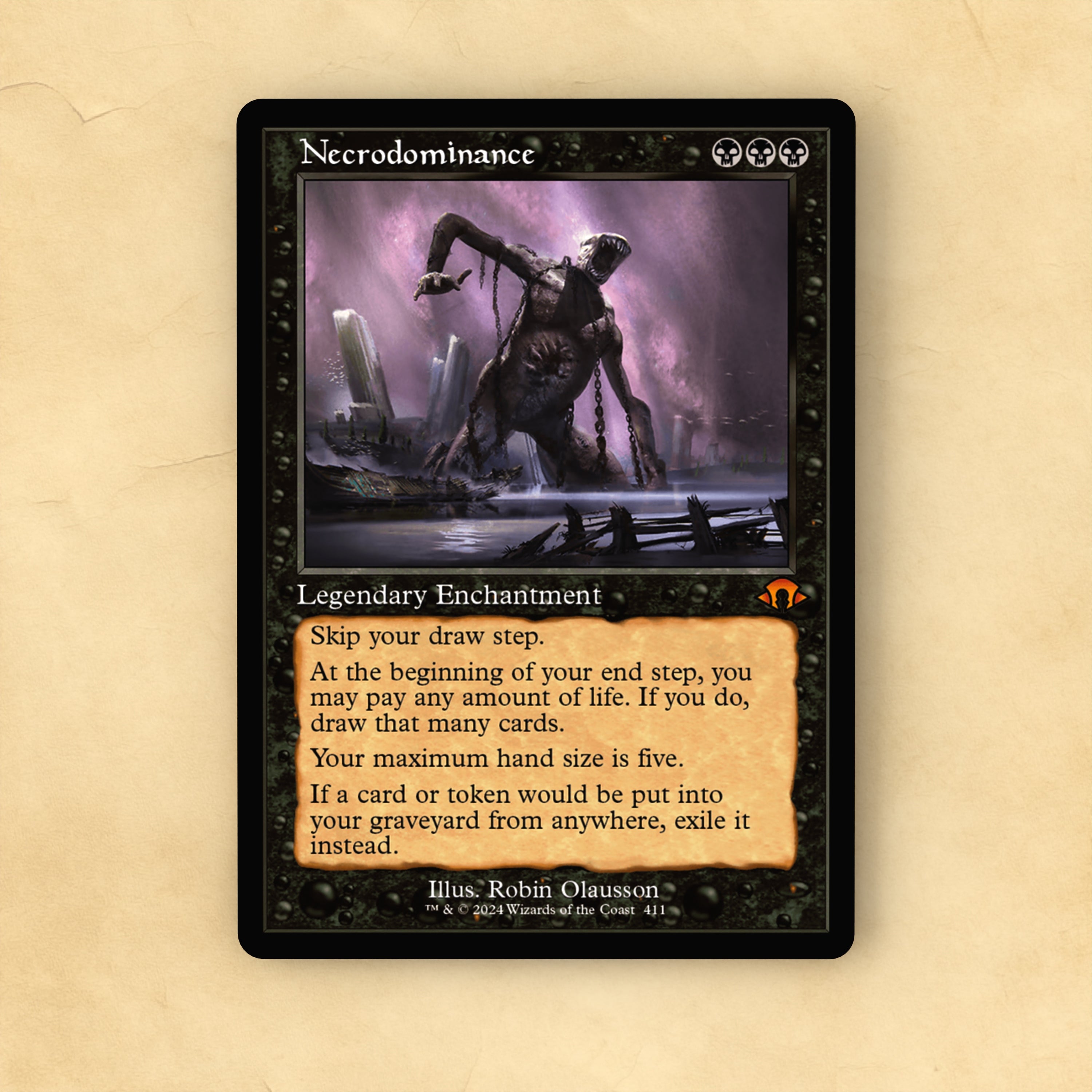 Necrodominance MTG Proxy
