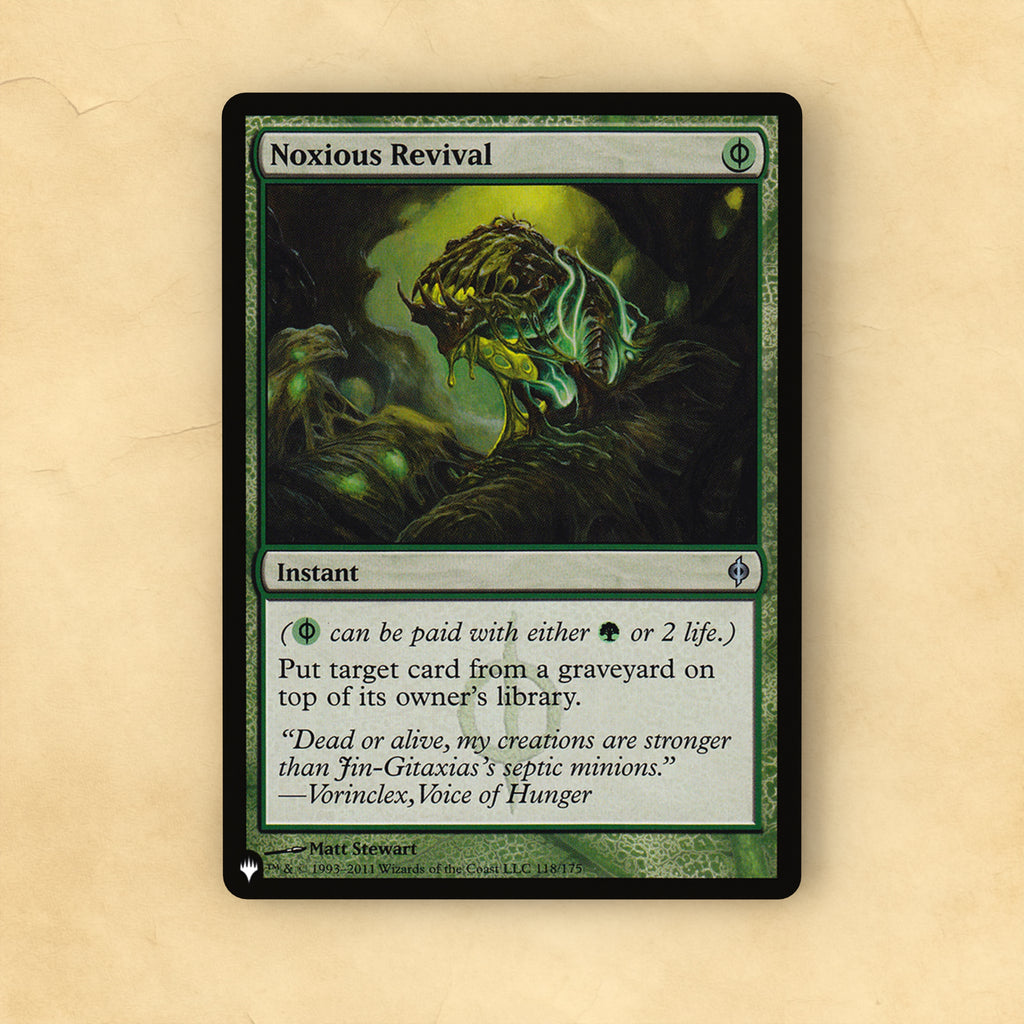 Noxious Revival MTG Proxy