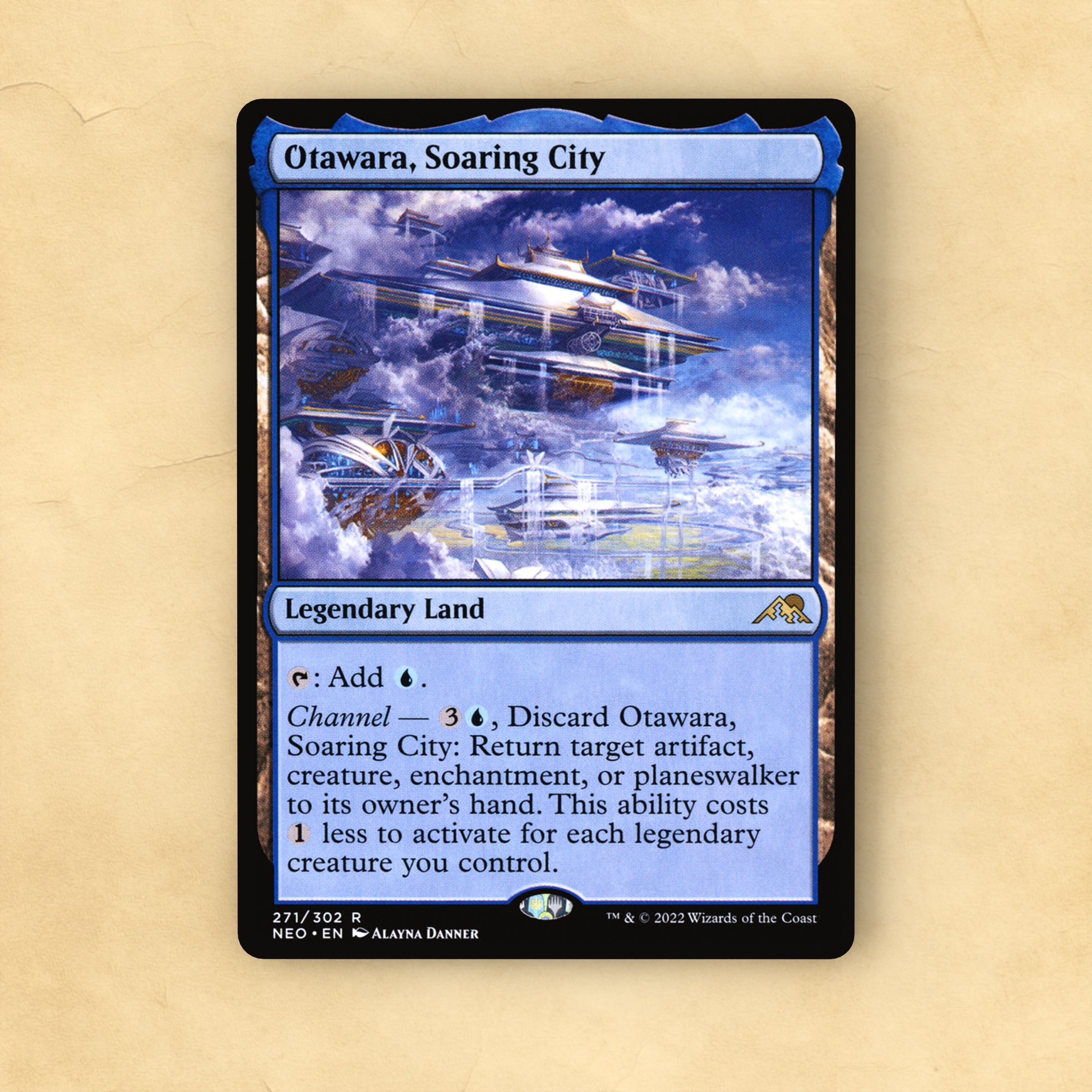 Otawara, Soaring City MTG Proxy – Gilded Goblet