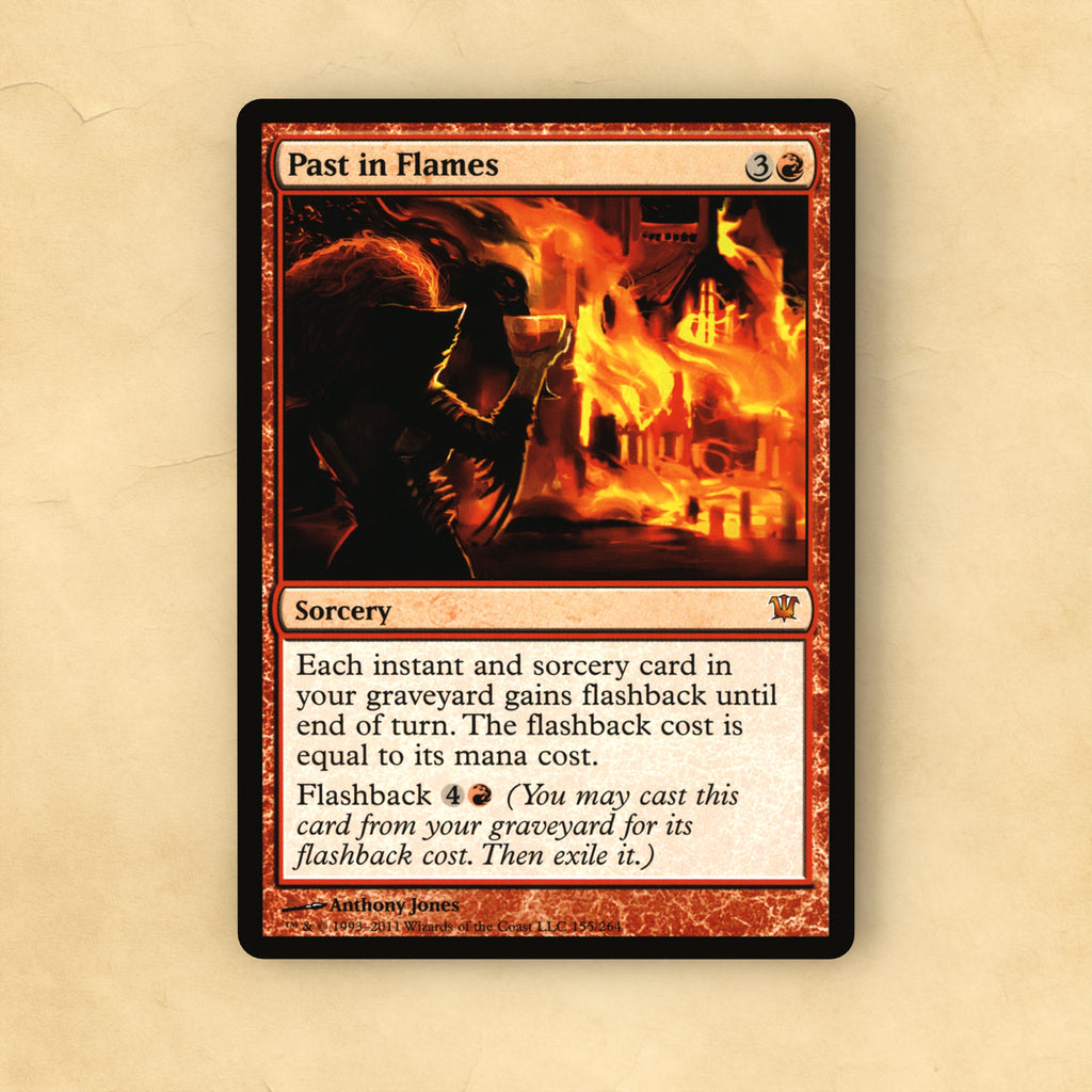 Past in Flames MTG Proxy