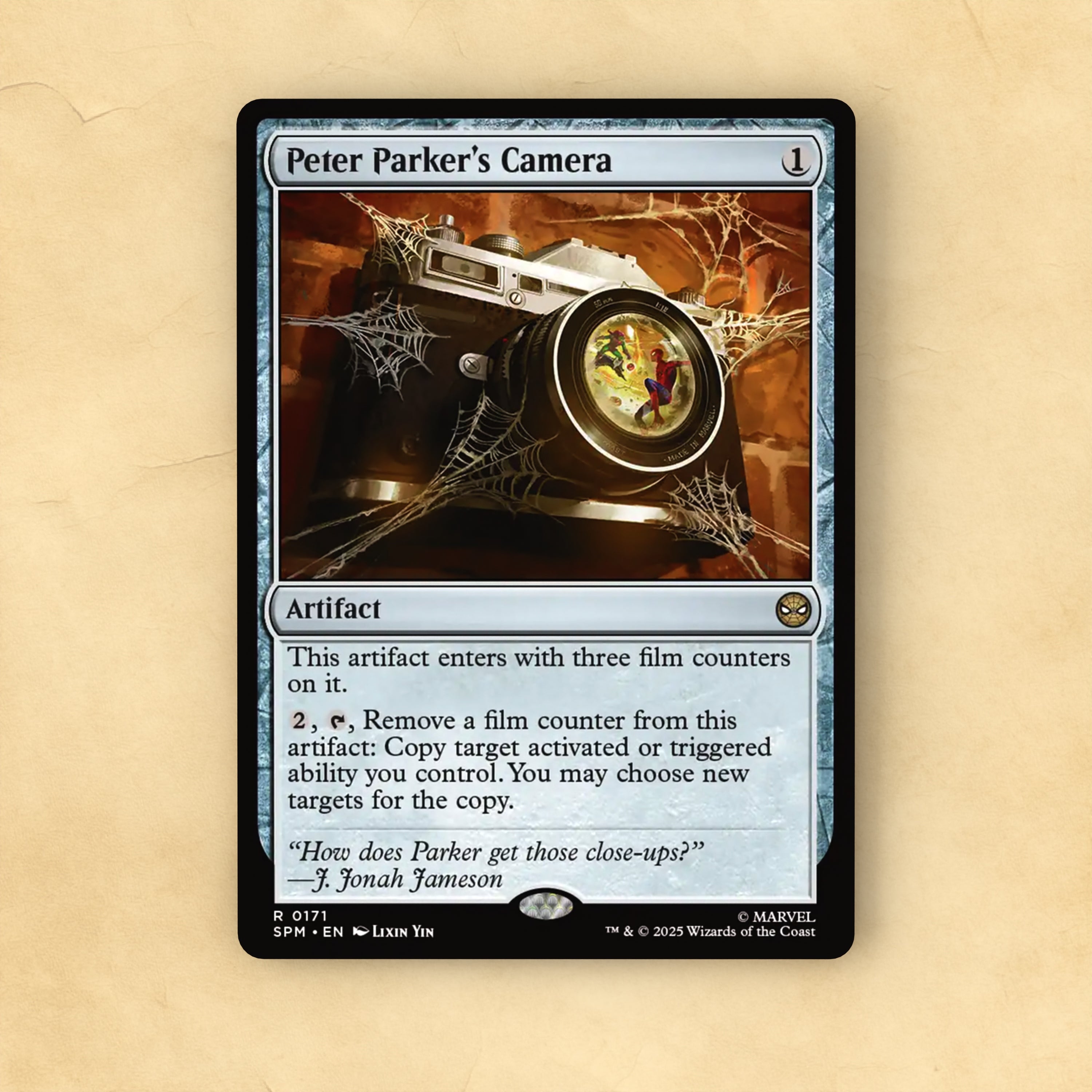 Peter Parker's Camera MTG Proxy