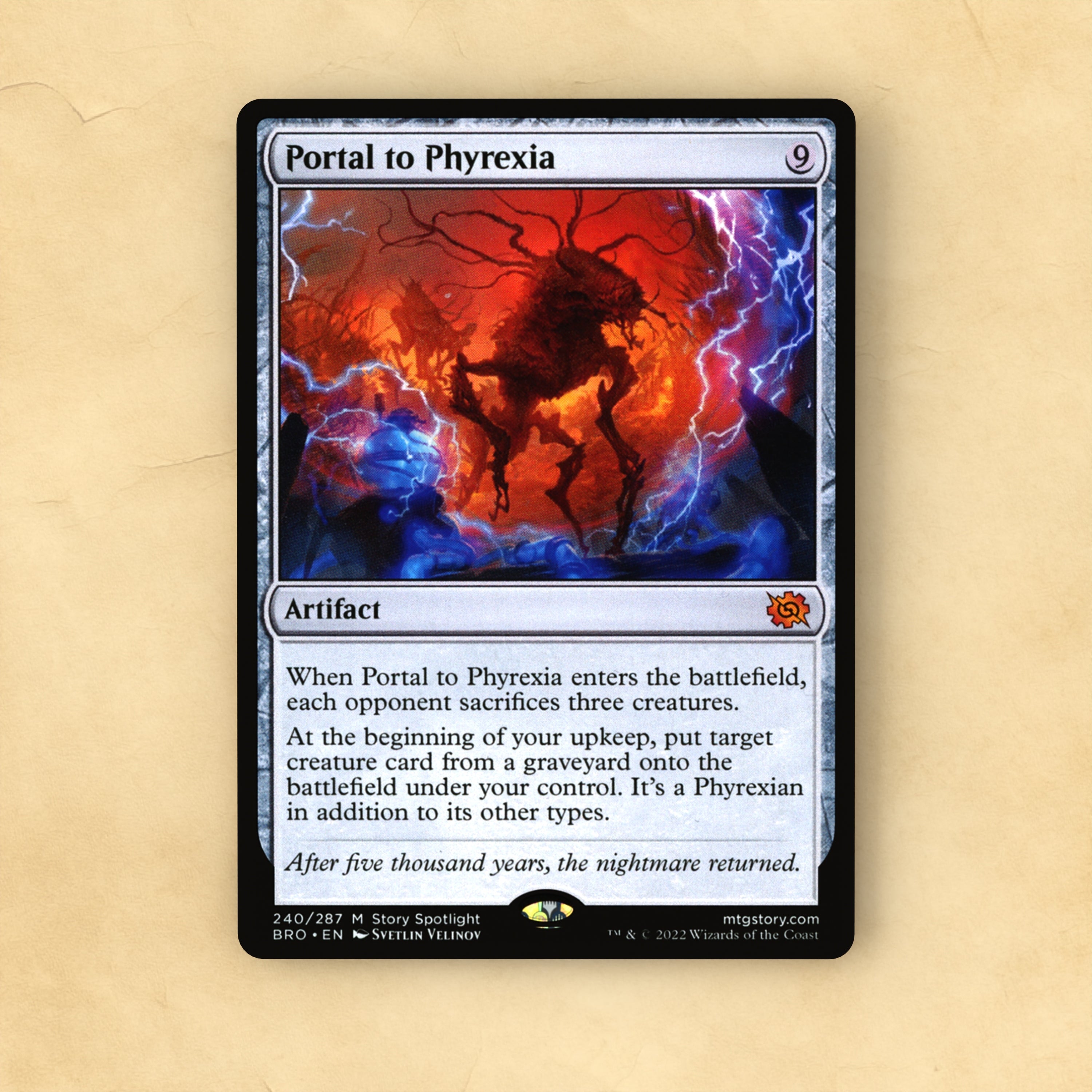 Portal to Phyrexia MTG Proxy
