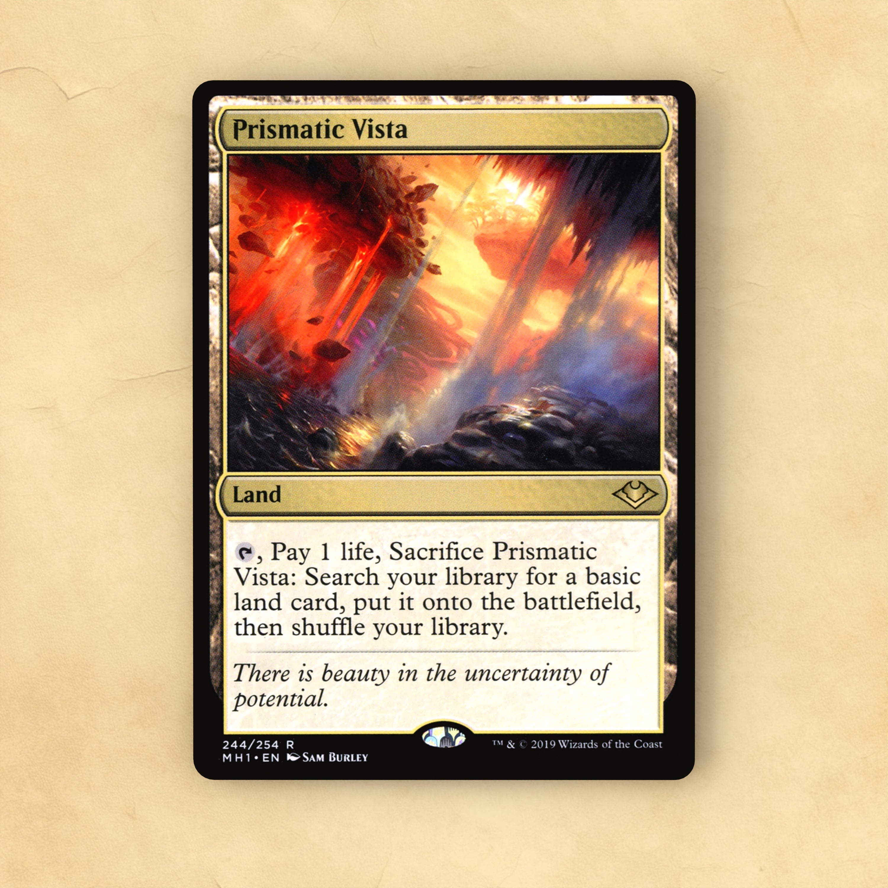 Prismatic Vista MTG Proxy