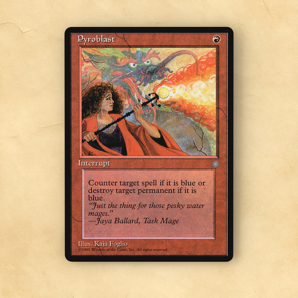 Pyroblast MTG Proxy