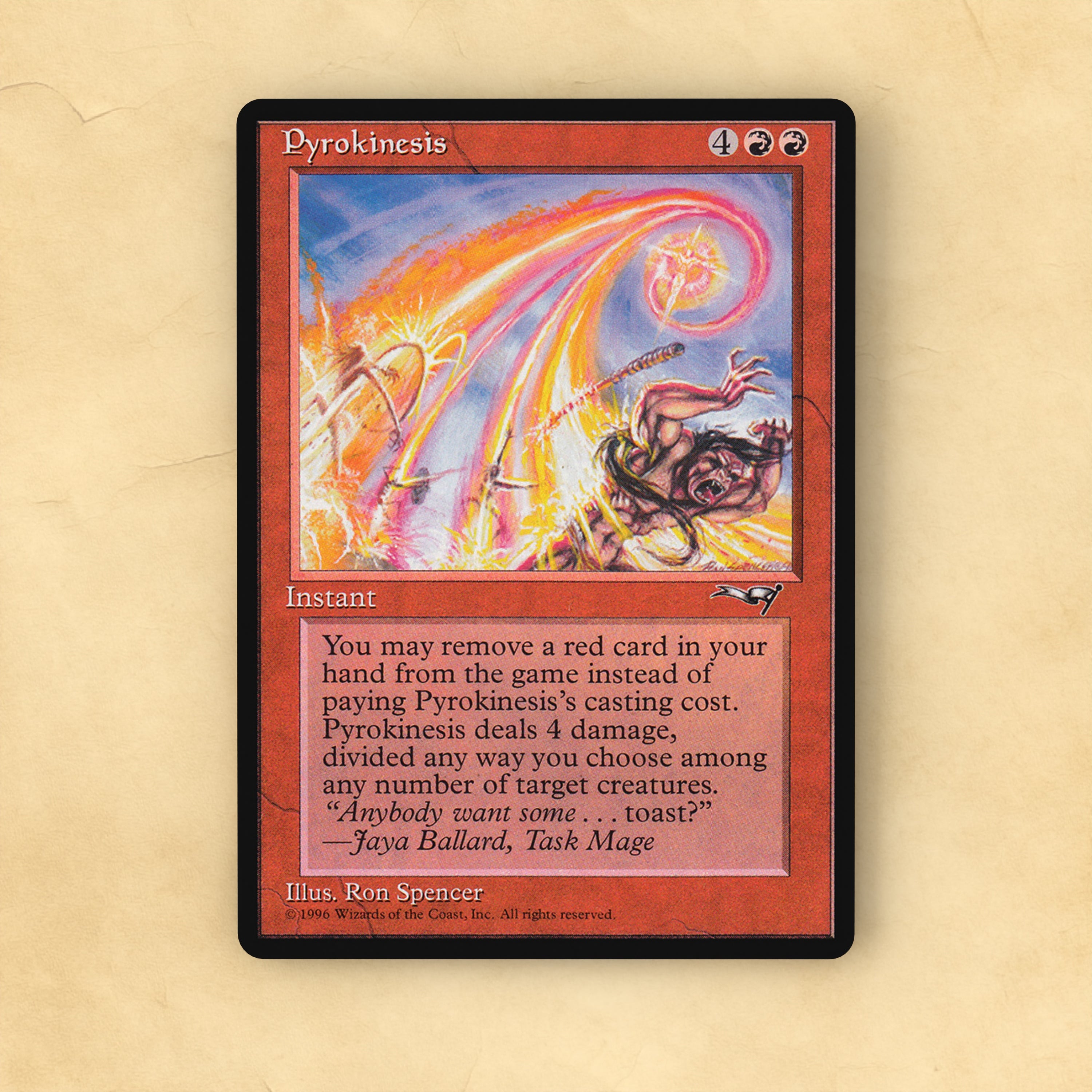 Pyrokinesis MTG Proxy
