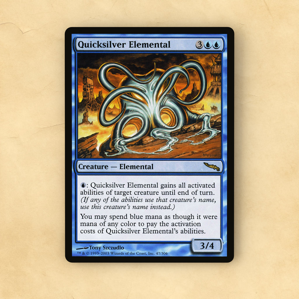 Quicksilver Elemental MTG Proxy