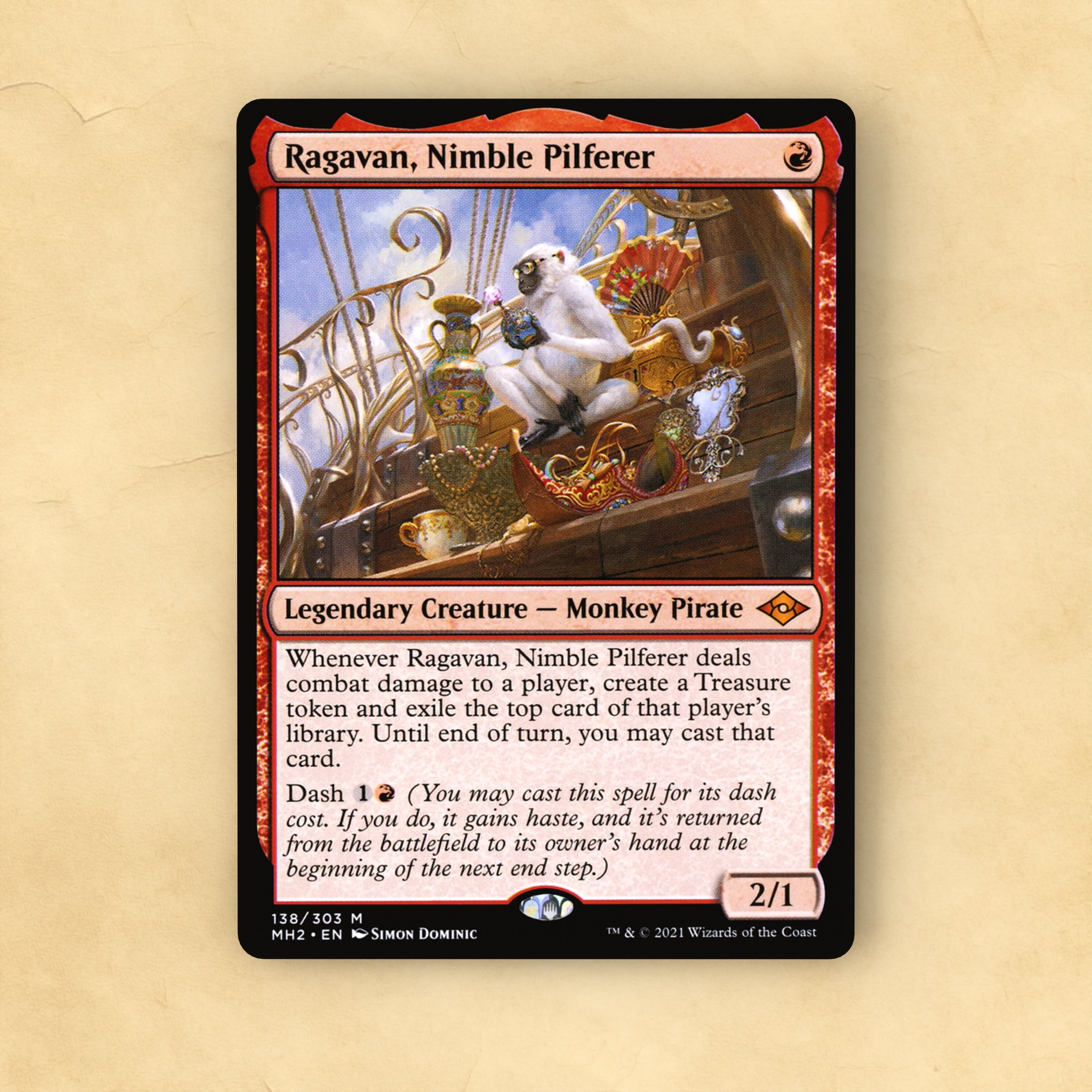Ragavan, Nimble Pilferer MTG Proxy