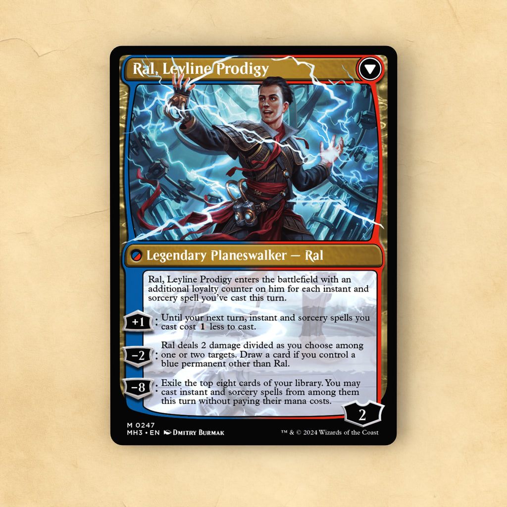Ral, Monsoon Mage // Ral, Leyline Prodigy MTG Proxy