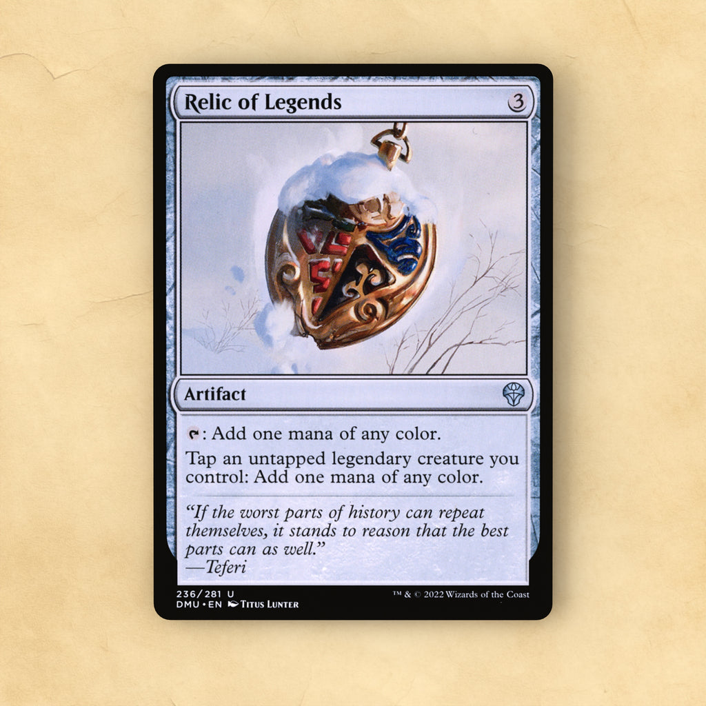 Relic of Legends MTG Proxy