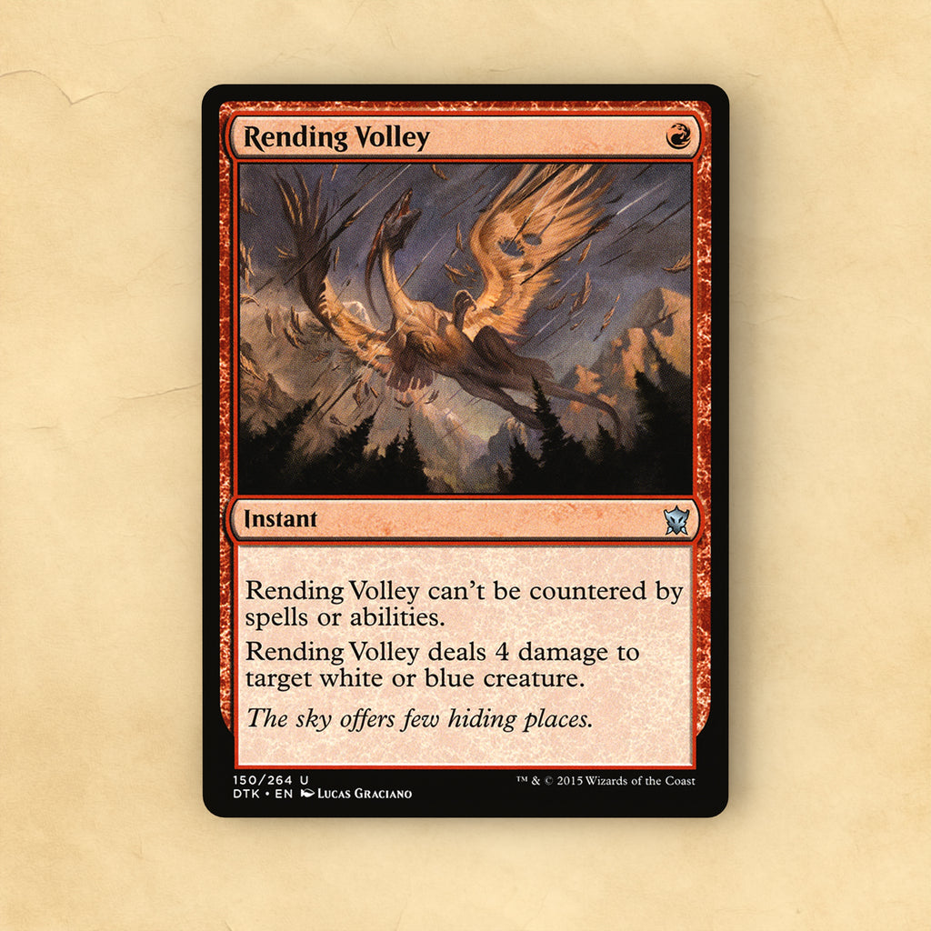 Rending Volley MTG Proxy
