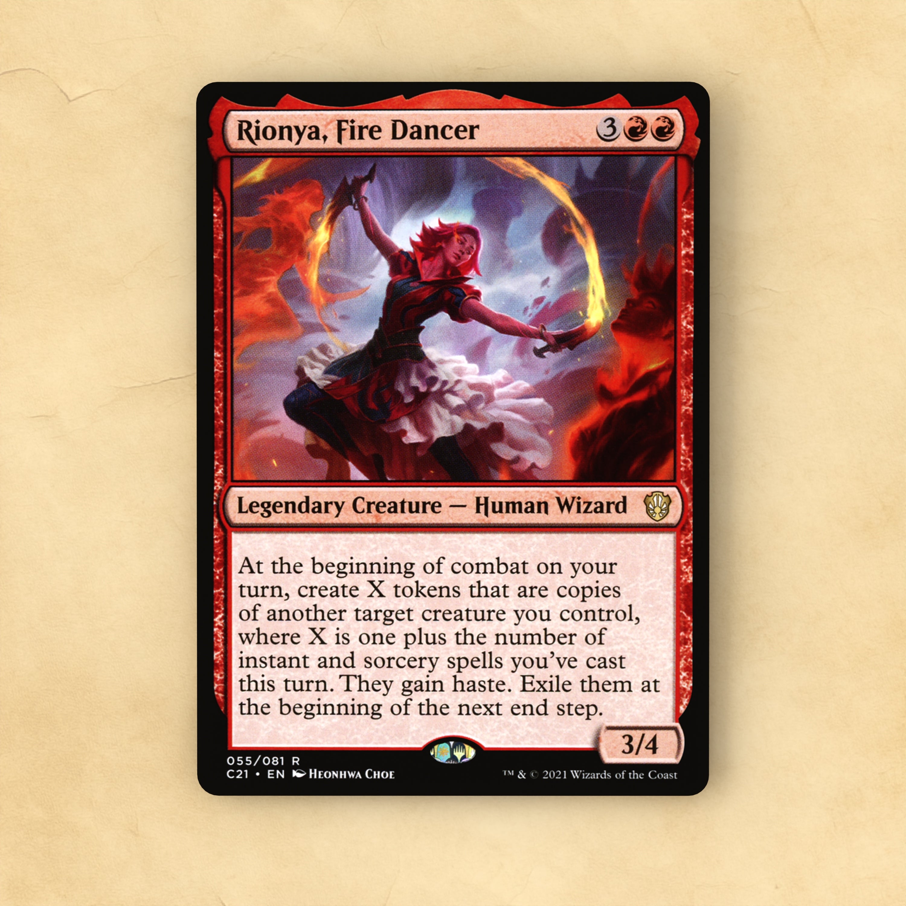 Rionya, Fire Dancer MTG Proxy