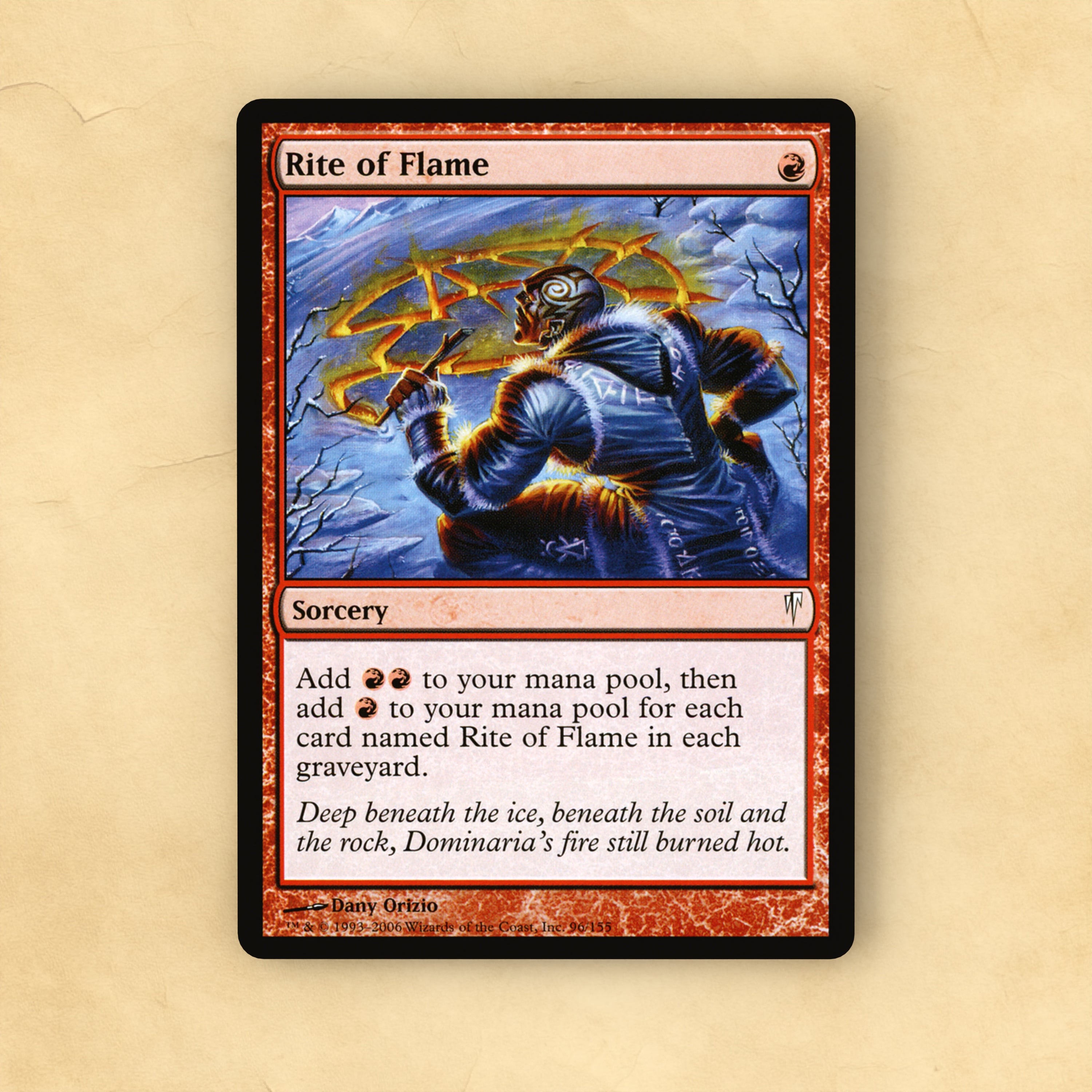 Rite of Flame MTG Proxy