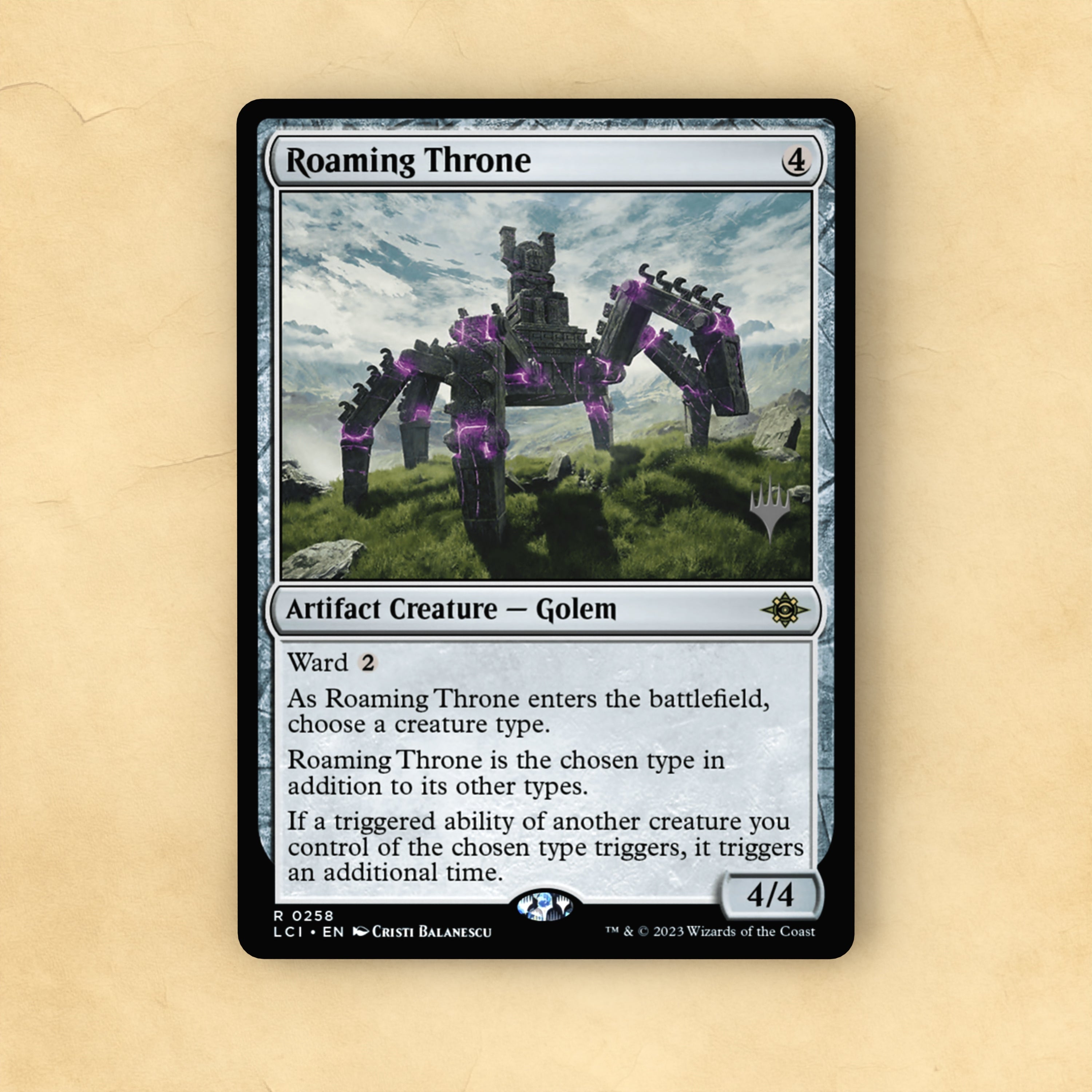 Roaming Throne MTG Proxy