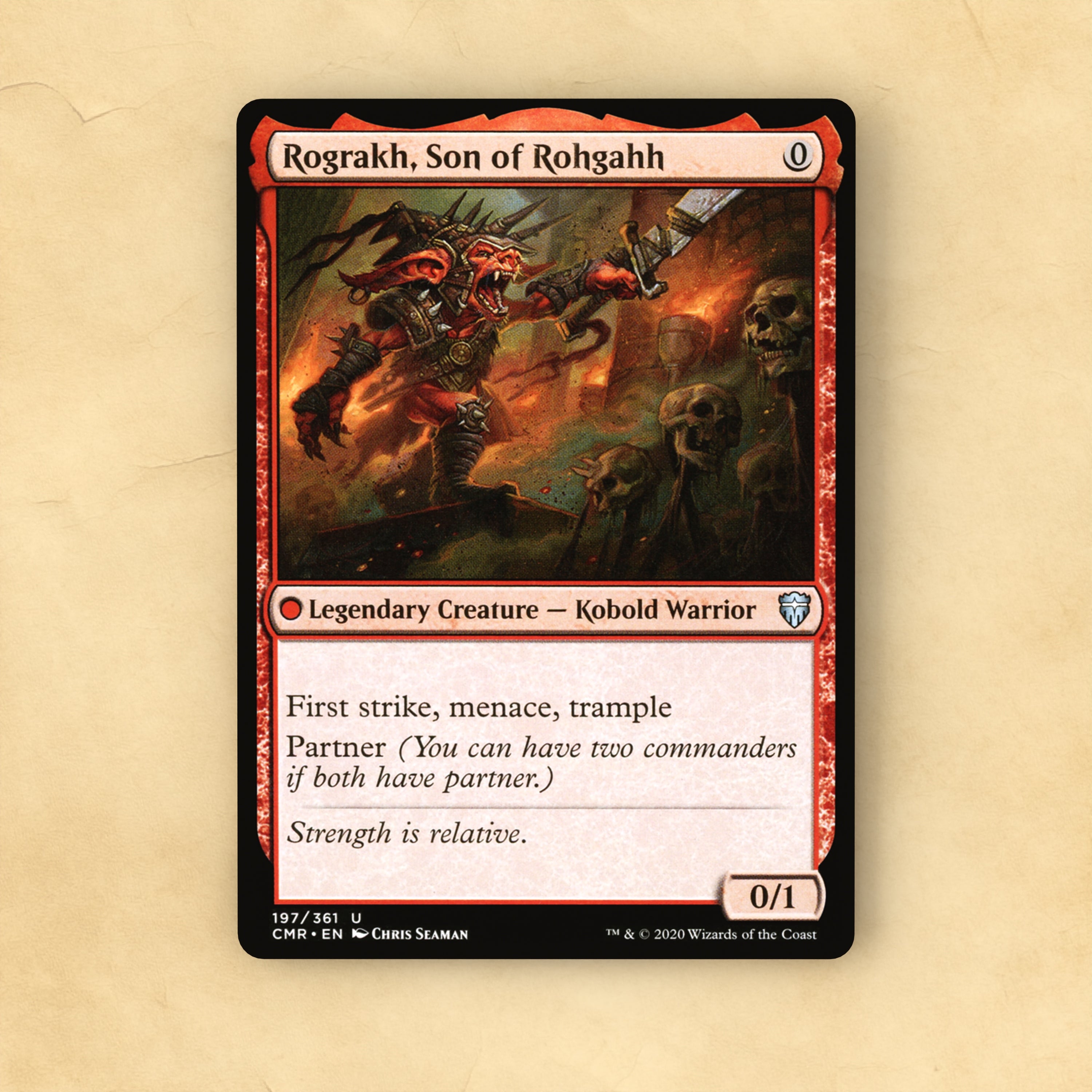 Rograkh, Son of Rohgahh MTG Proxy