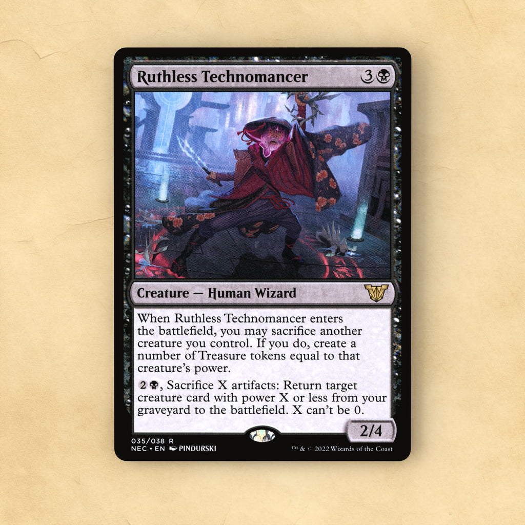 Ruthless Technomancer MTG Proxy
