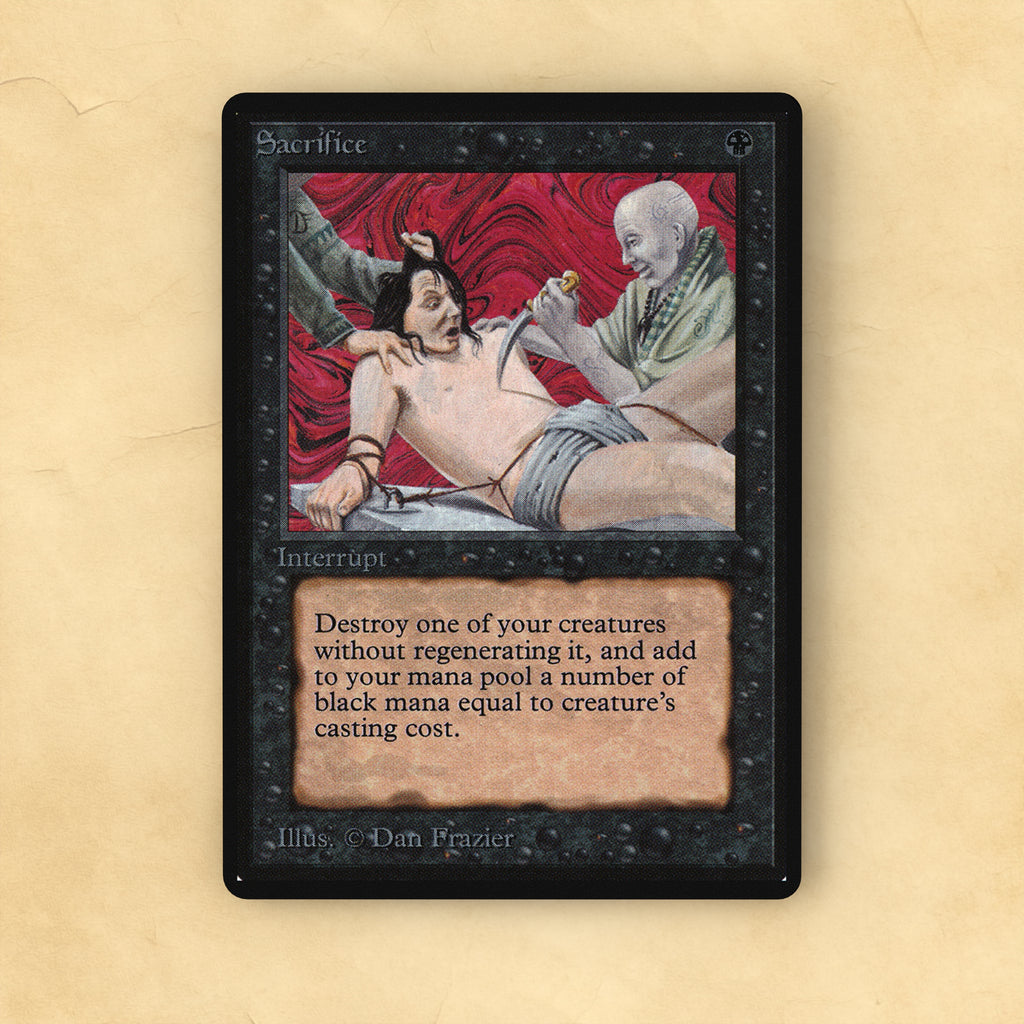 Sacrifice MTG Proxy