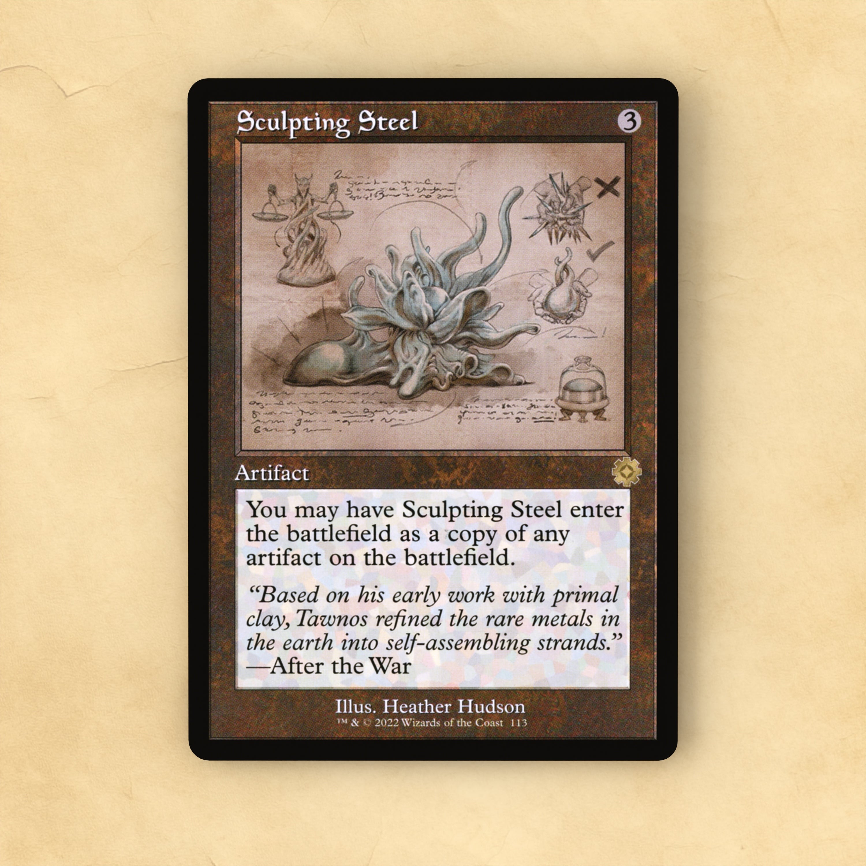 Sculpting Steel MTG Proxy