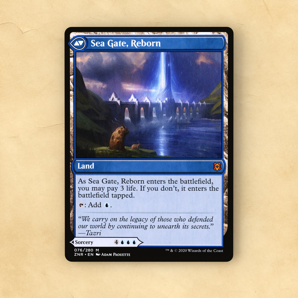 Sea Gate, Reborn MTG Proxy