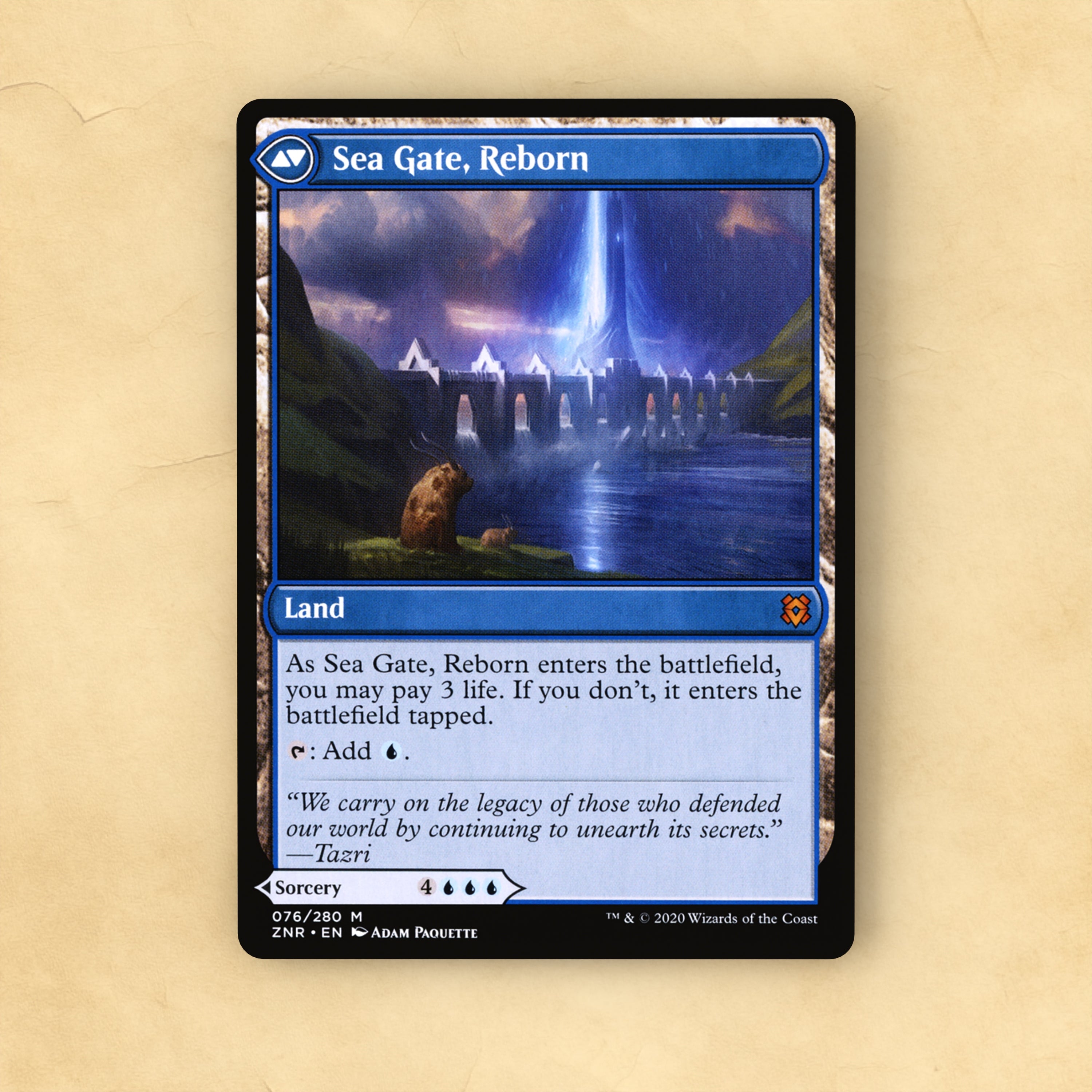 Sea Gate, Reborn MTG Proxy