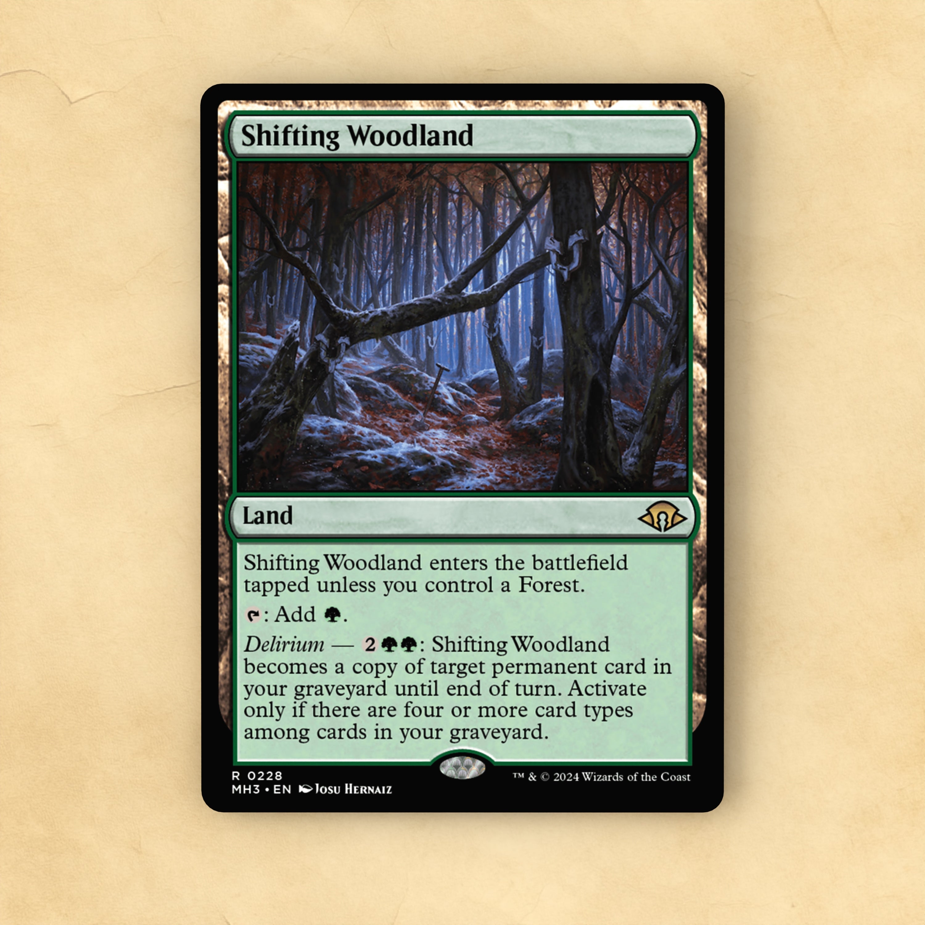 Shifting Woodland MTG Proxy