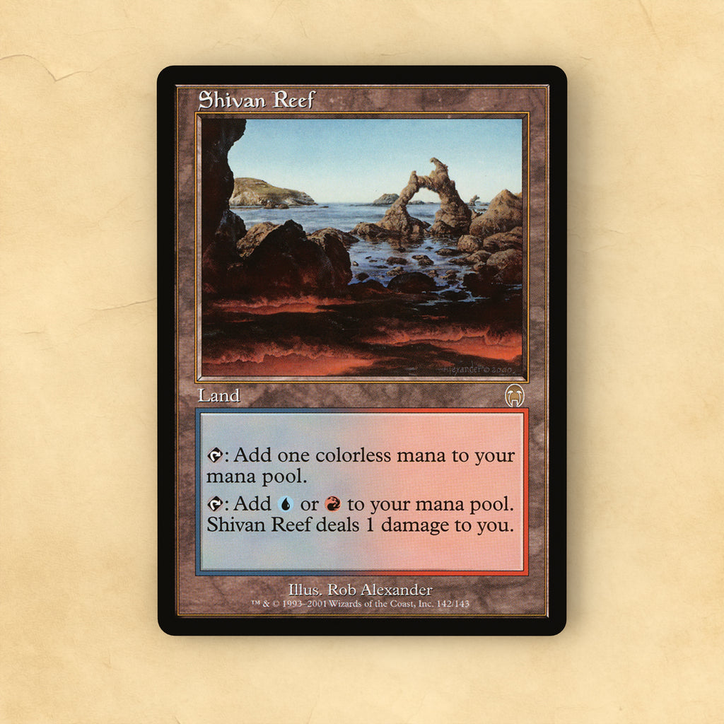 Shivan Reef MTG Proxy