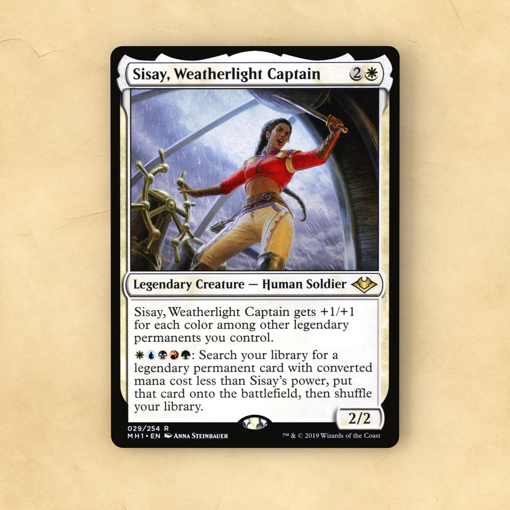 Sisay, Weatherlight Captain MTG Proxy