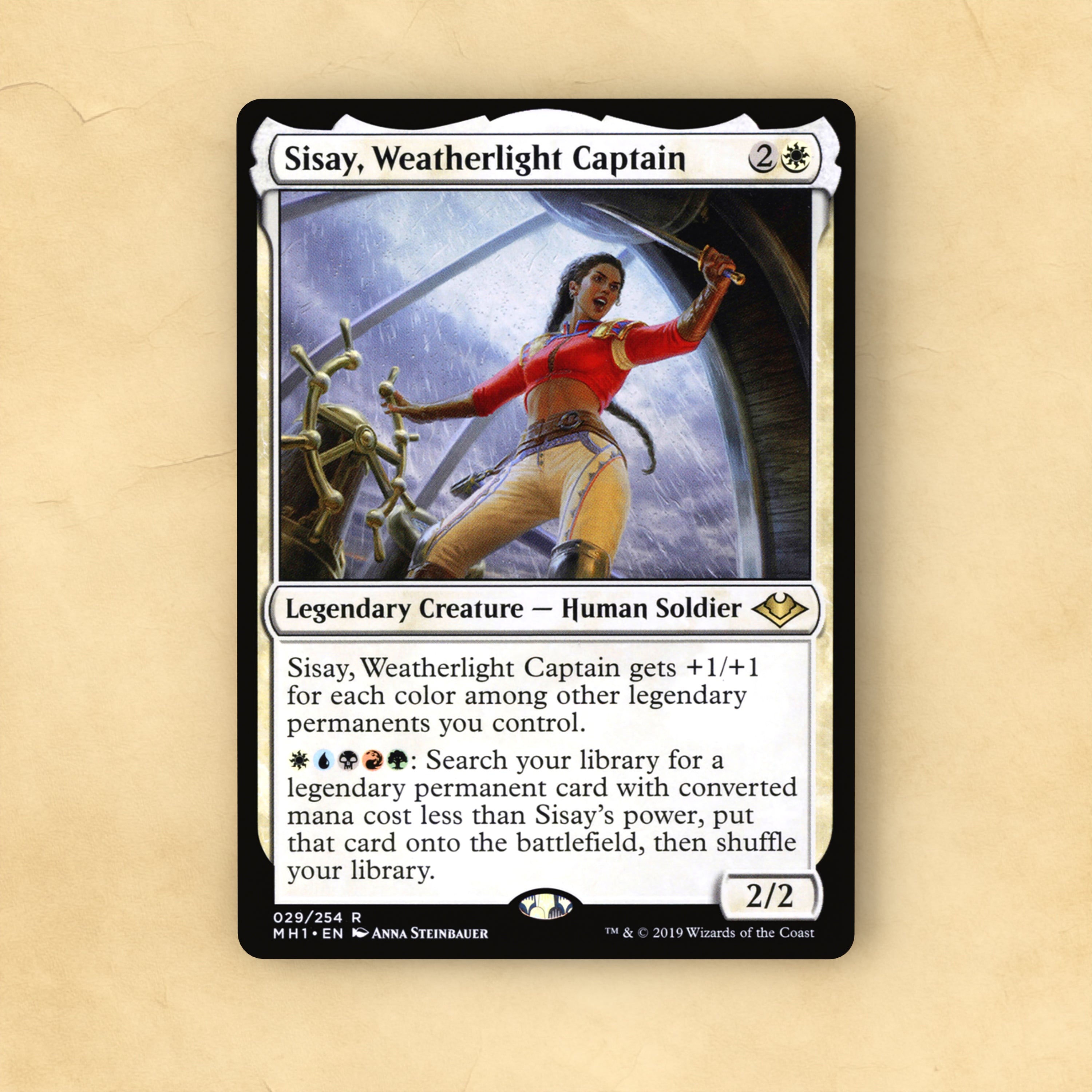 Sisay, Weatherlight Captain MTG Proxy