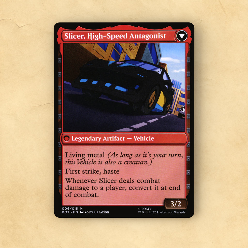 Slicer, High-Speed Antagonist MTG Proxy