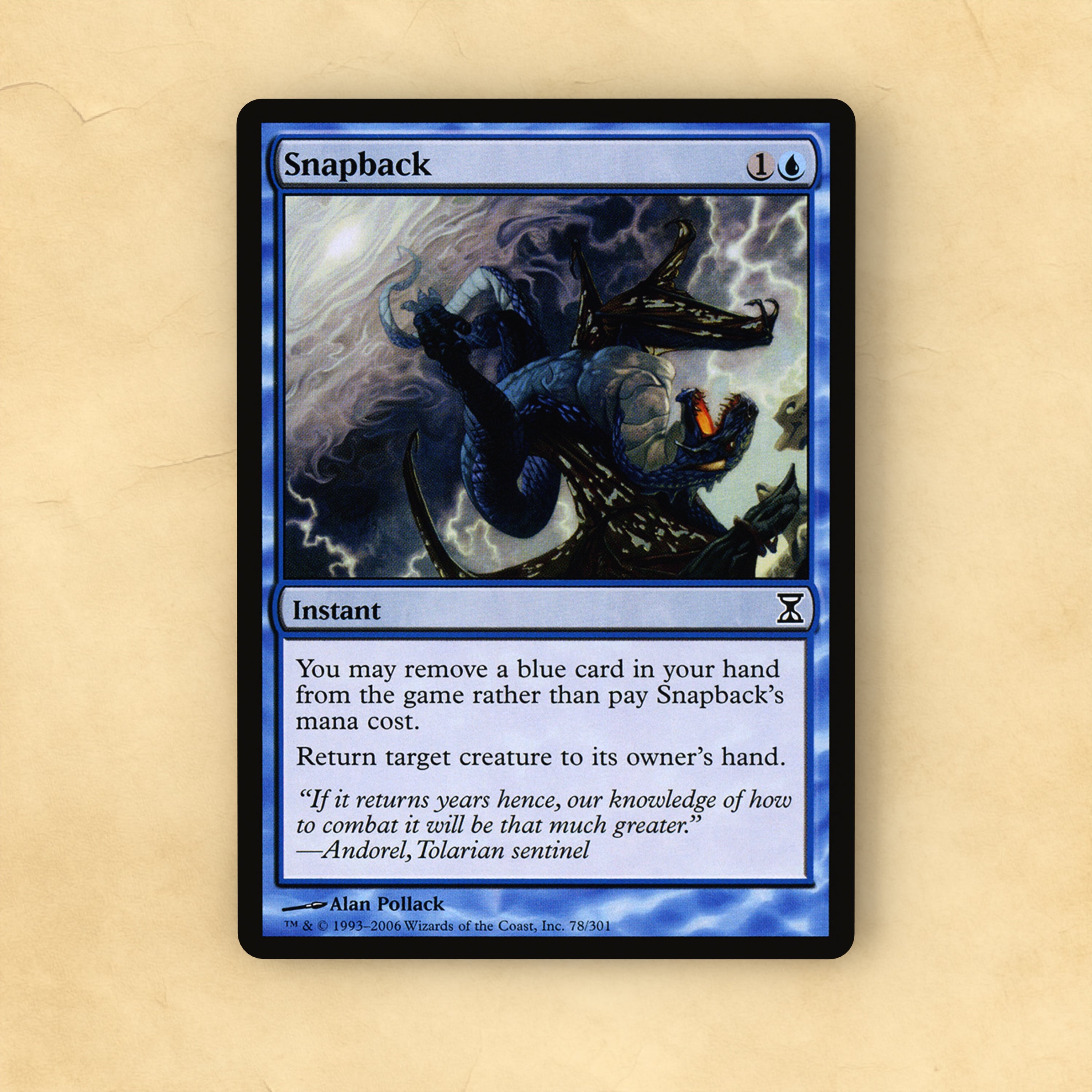 Snapback MTG Proxy