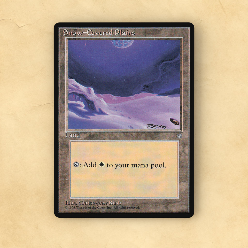 Snow-Covered Plains MTG Proxy