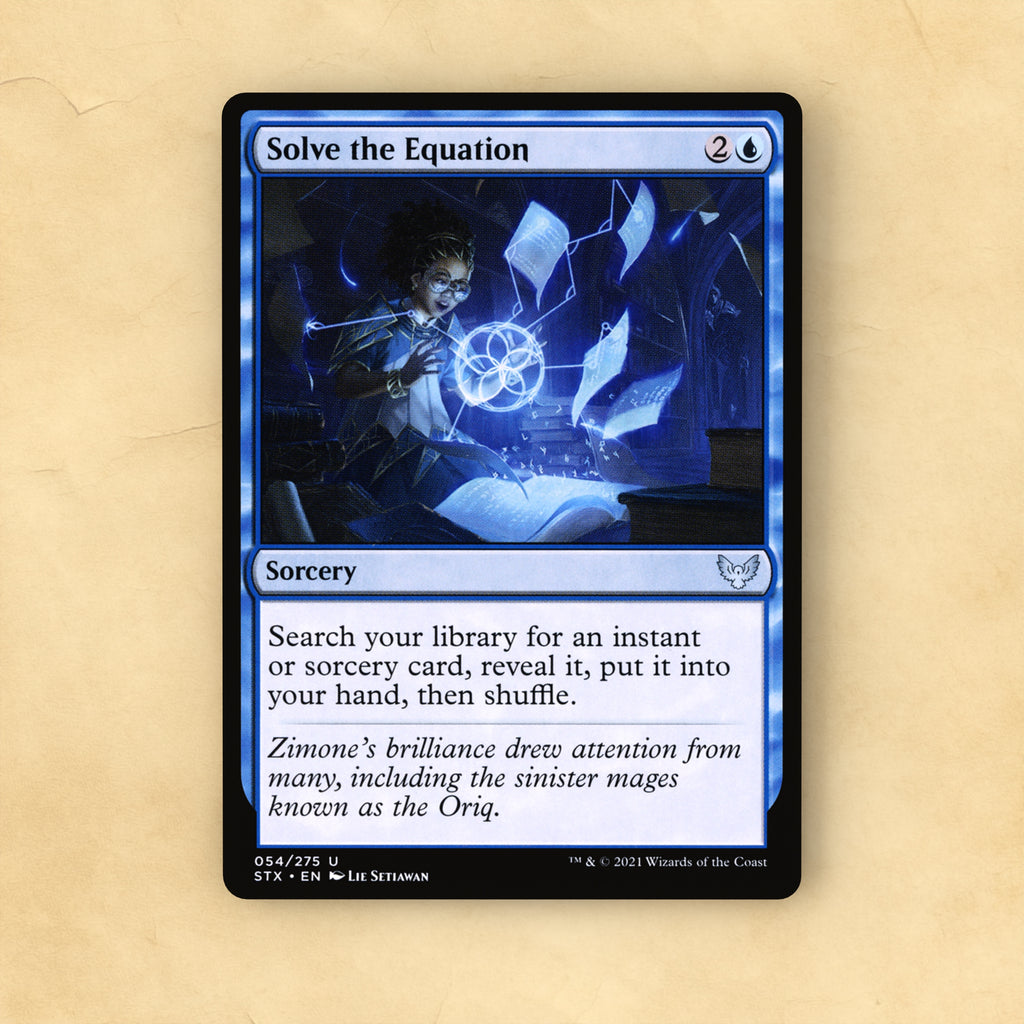 Solve the Equation MTG Proxy